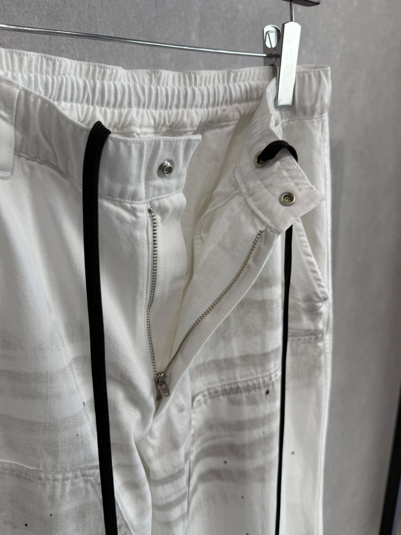 DOUBLE KNEE PT / RC39-ST-041 / ダブルニーワイドデニムパンツ / ホワイトユーズド