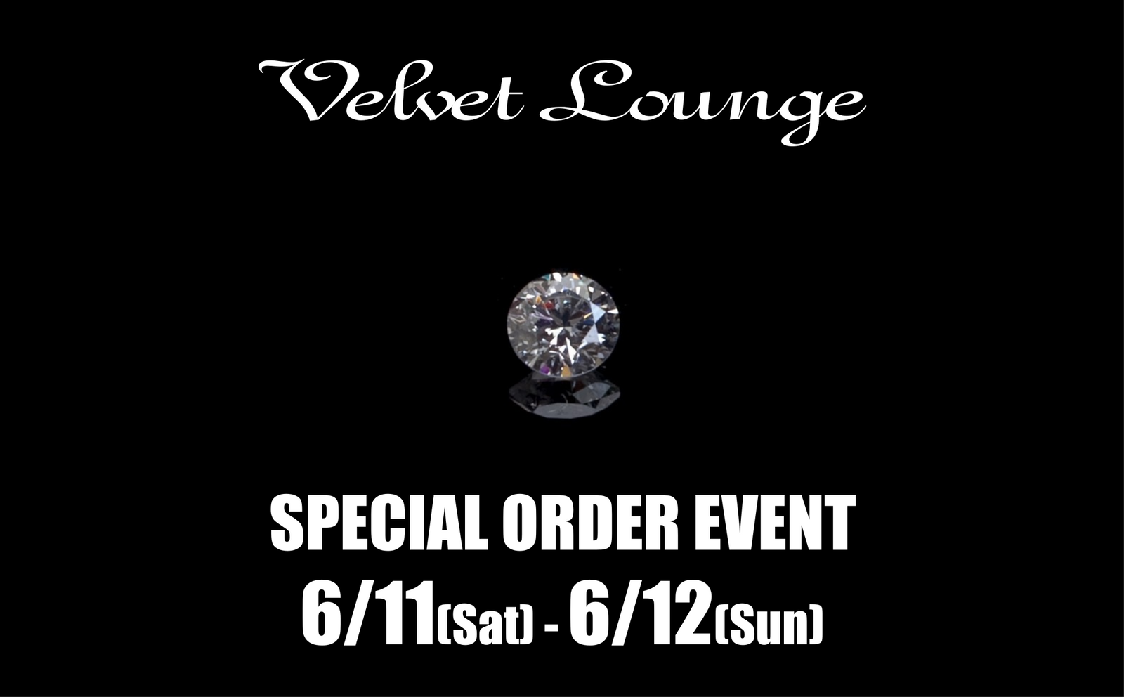 【Velvet Lounge】スペシャルオーダーイベント開催!! LUKE