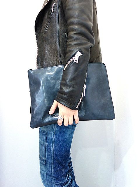 Used Leather クラッチバッグ / DCD-00937