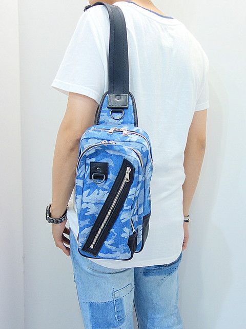 Camo JQ Denim ボディバッグ / DCD-00971