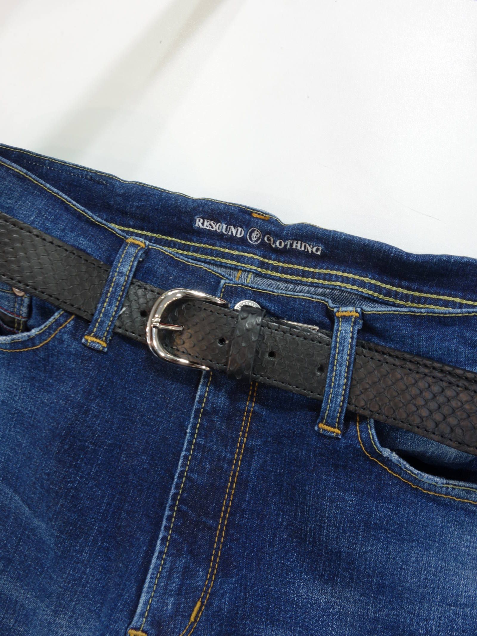 Python Leather ベルト / DCD-01109