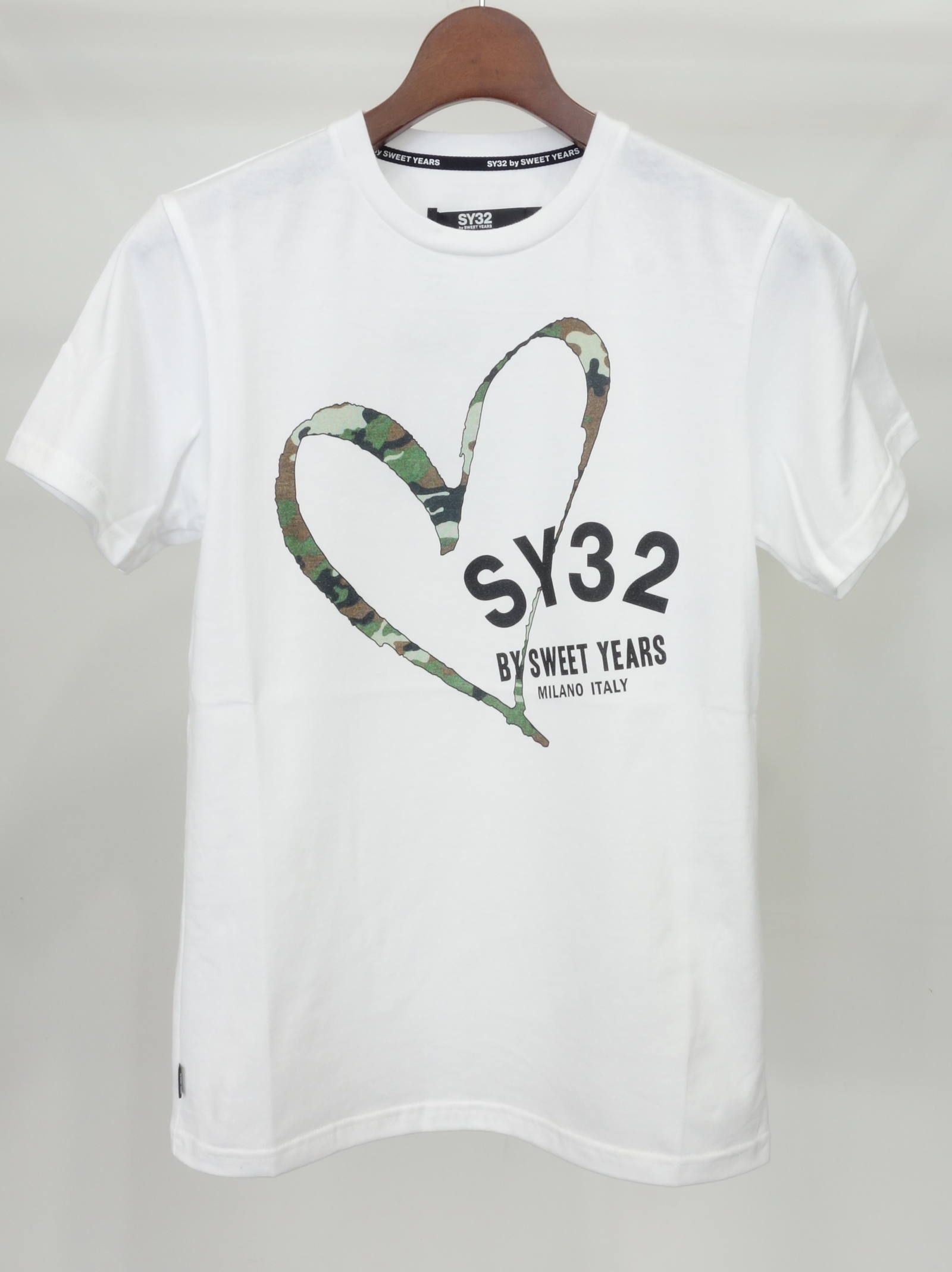 HEART CAMO TEE / 9028T / Tシャツ