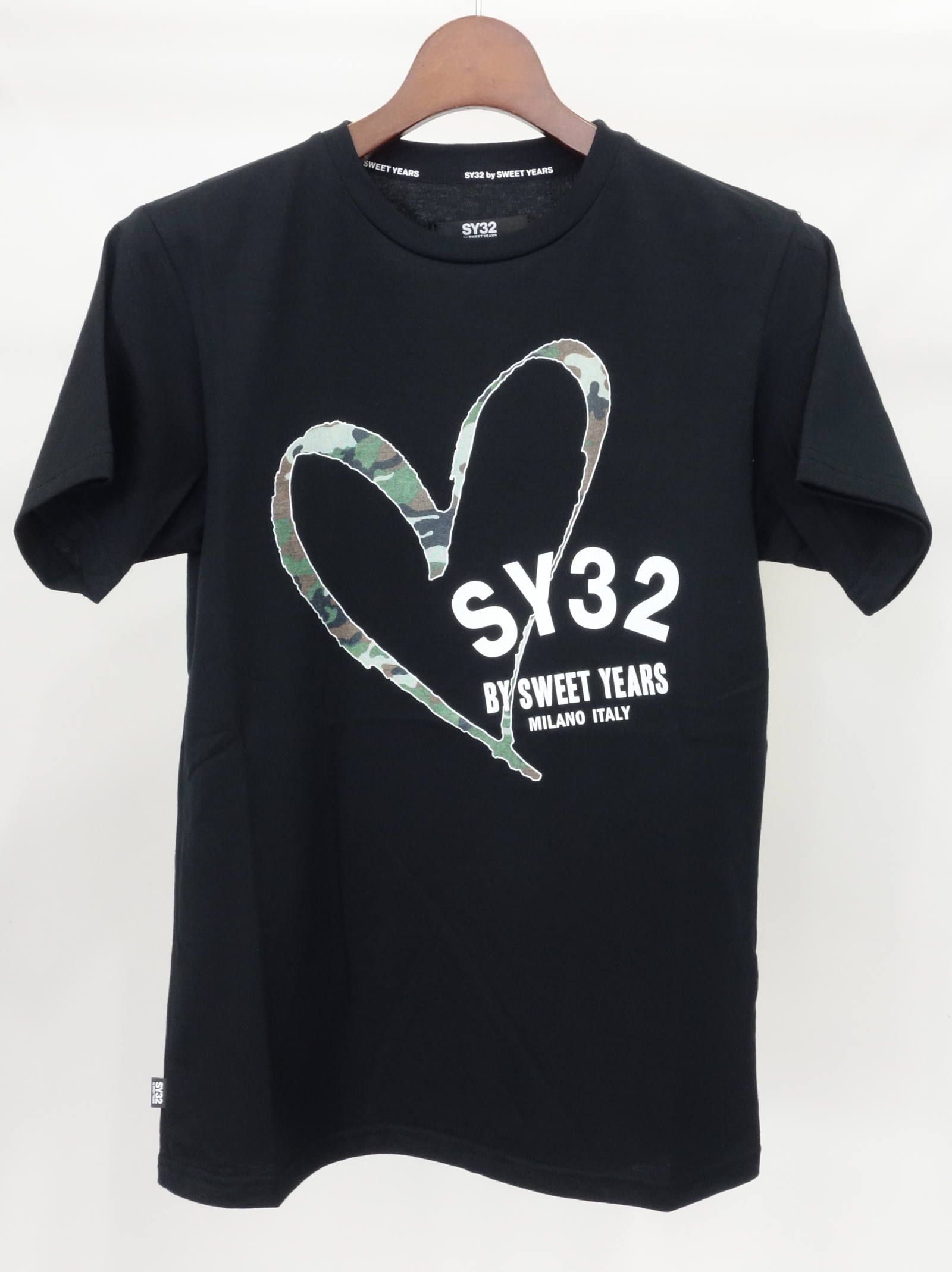 HEART CAMO TEE / 9028T / Tシャツ
