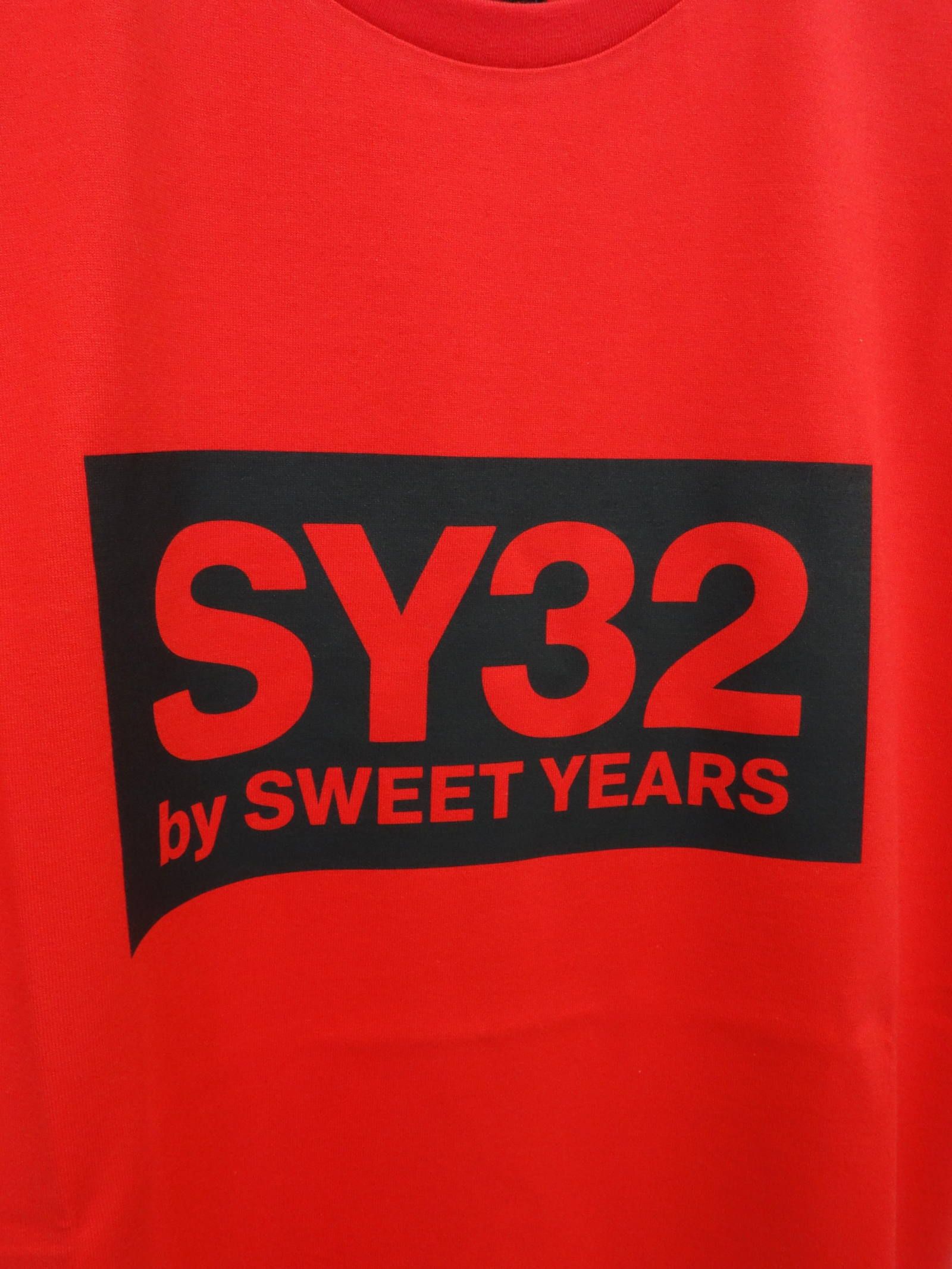 buyma エスワイサーティートゥ sy32 ボックスロゴ tシャツ 人気 tns1708 box logo tee black