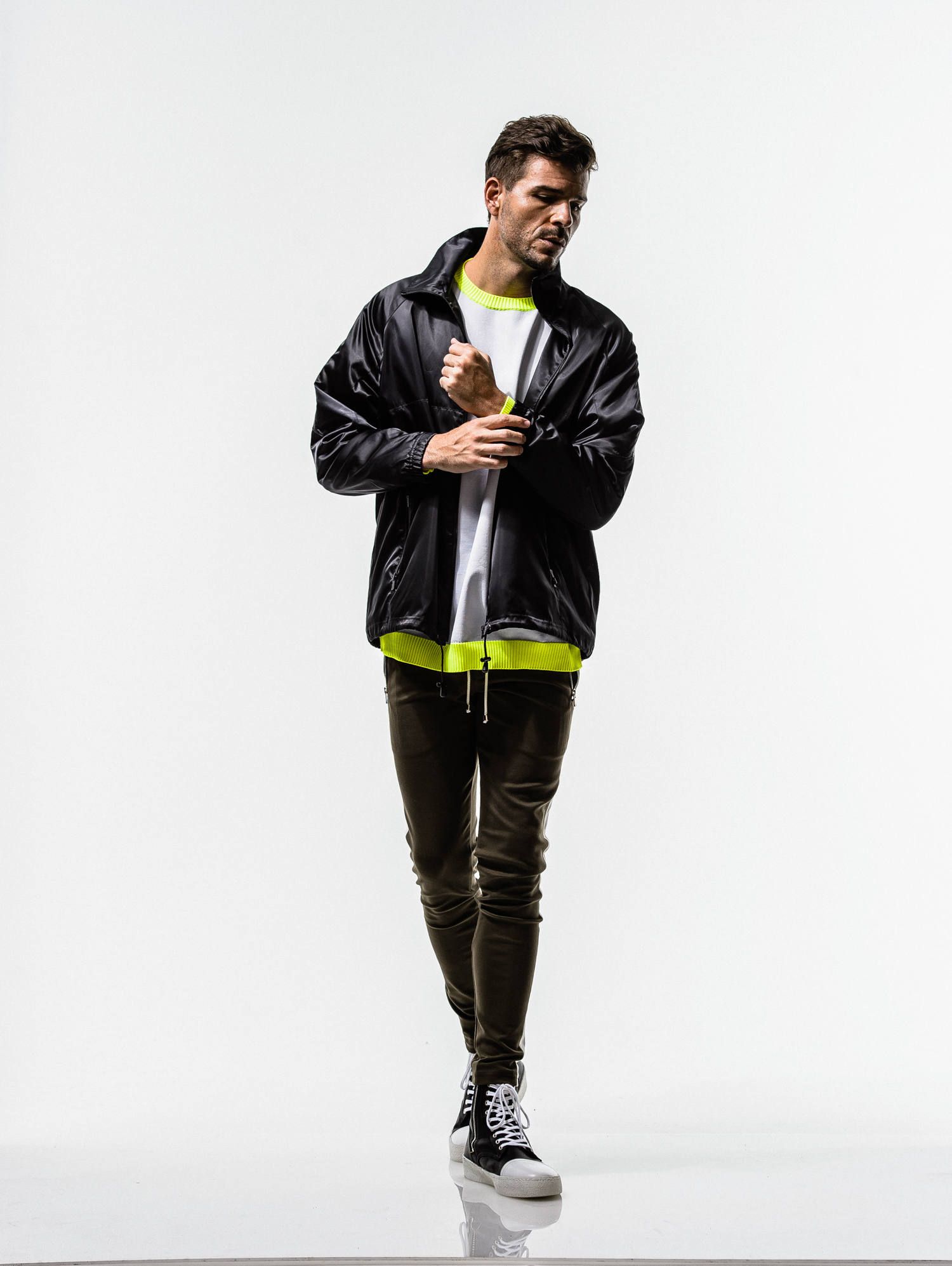 SATIN OVER TRACK JACKET / RC14-C-003 / トラックジャケット