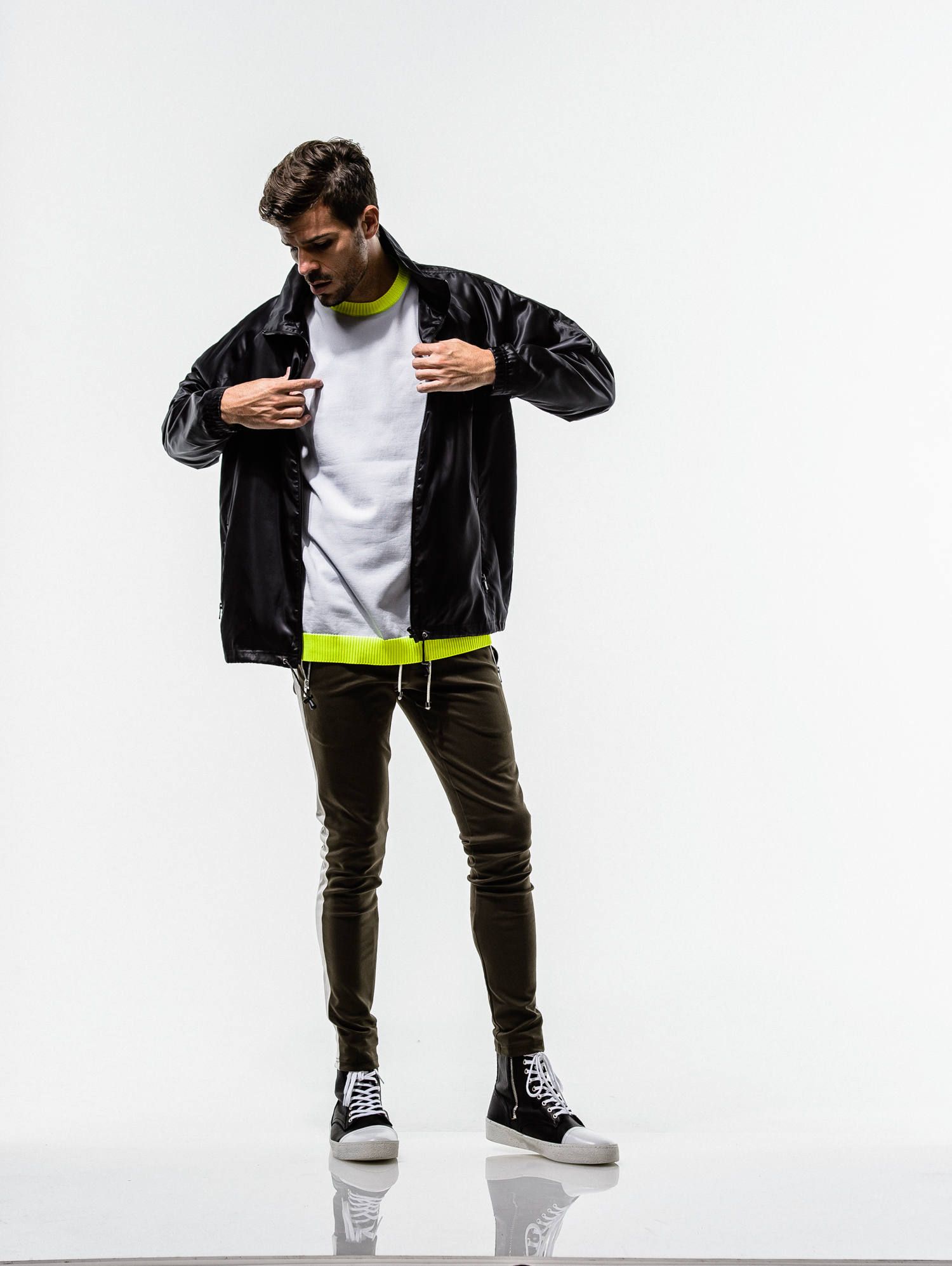 SATIN OVER TRACK JACKET / RC14-C-003 / トラックジャケット