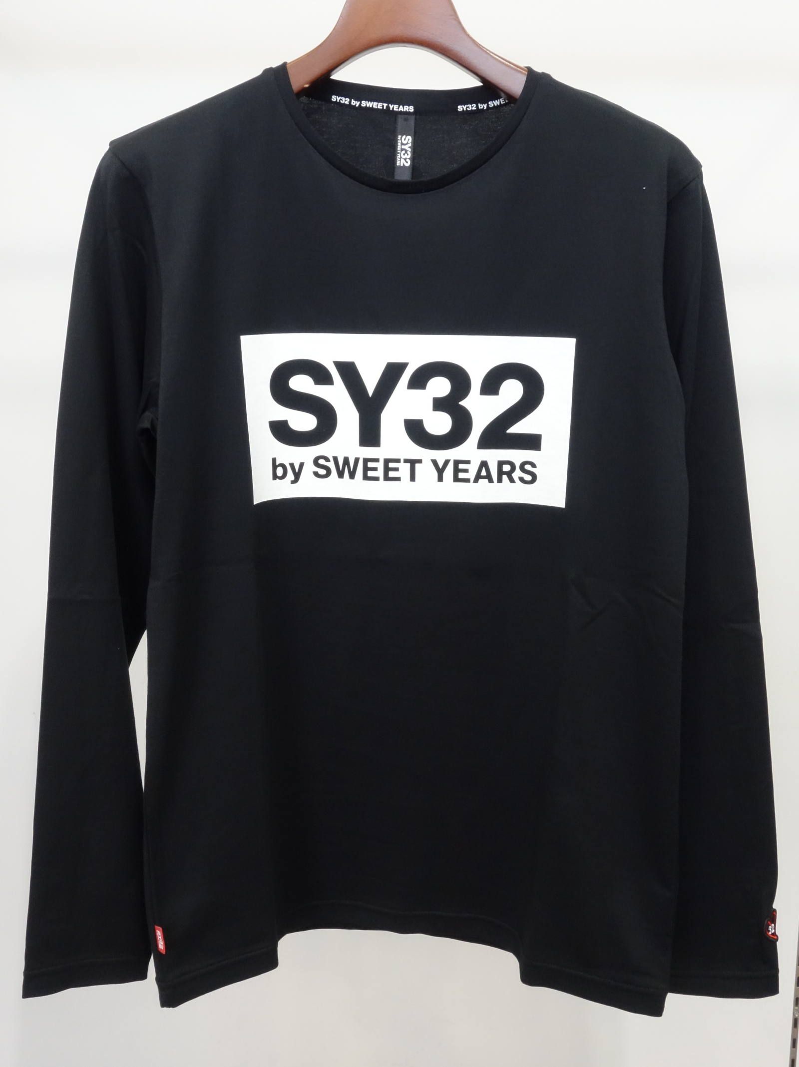 SY32 by SWEET YEARS - BOX LOGO L/S TEE / 7123 / ロング