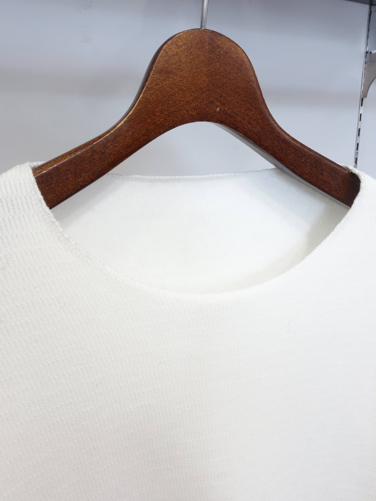 VELOURS FLEECE NEO THERMAL / RC34-C-001 / 裏起毛サーマルロングTシャツ / ホワイト