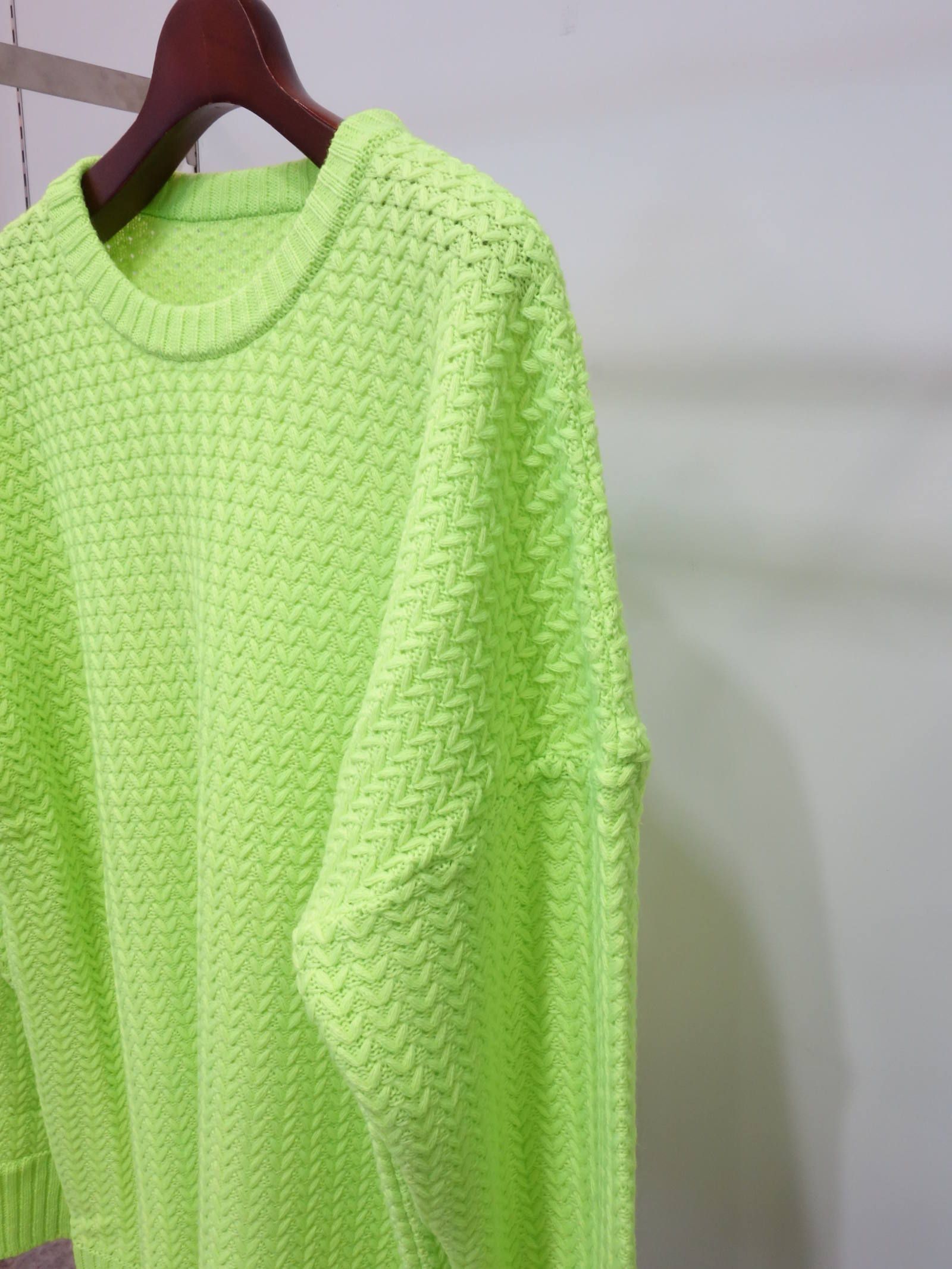 WEAVING STITCH LOOSE SWEATER / RC14-K-002 / オーバーサイズニット