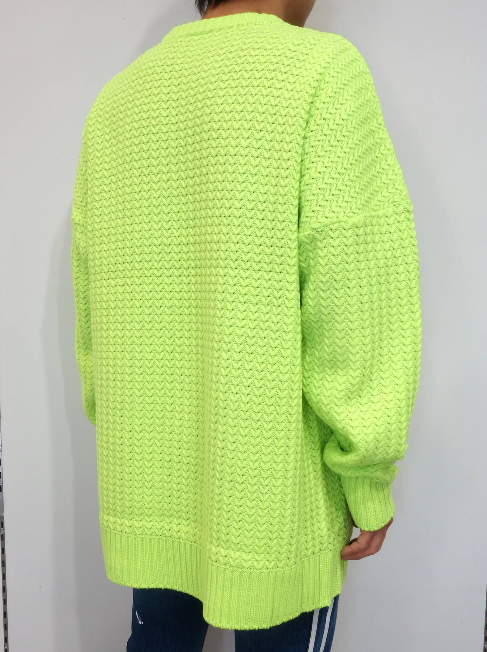 WEAVING STITCH LOOSE SWEATER / RC14-K-002 / オーバーサイズニット