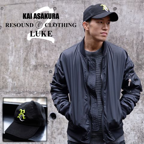 【RIZIN朝倉海コラボモデル第2弾】 RC LOW CAP / RC15-A-001LUKE / キャップ