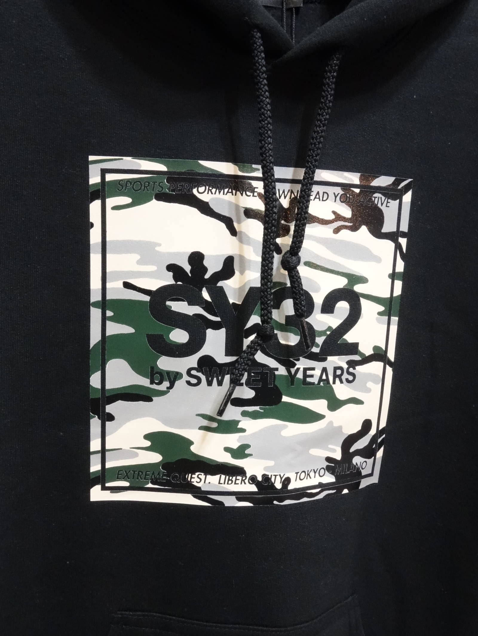 SQUARE LOGO P/O HOODIE / 9301J / パーカー
