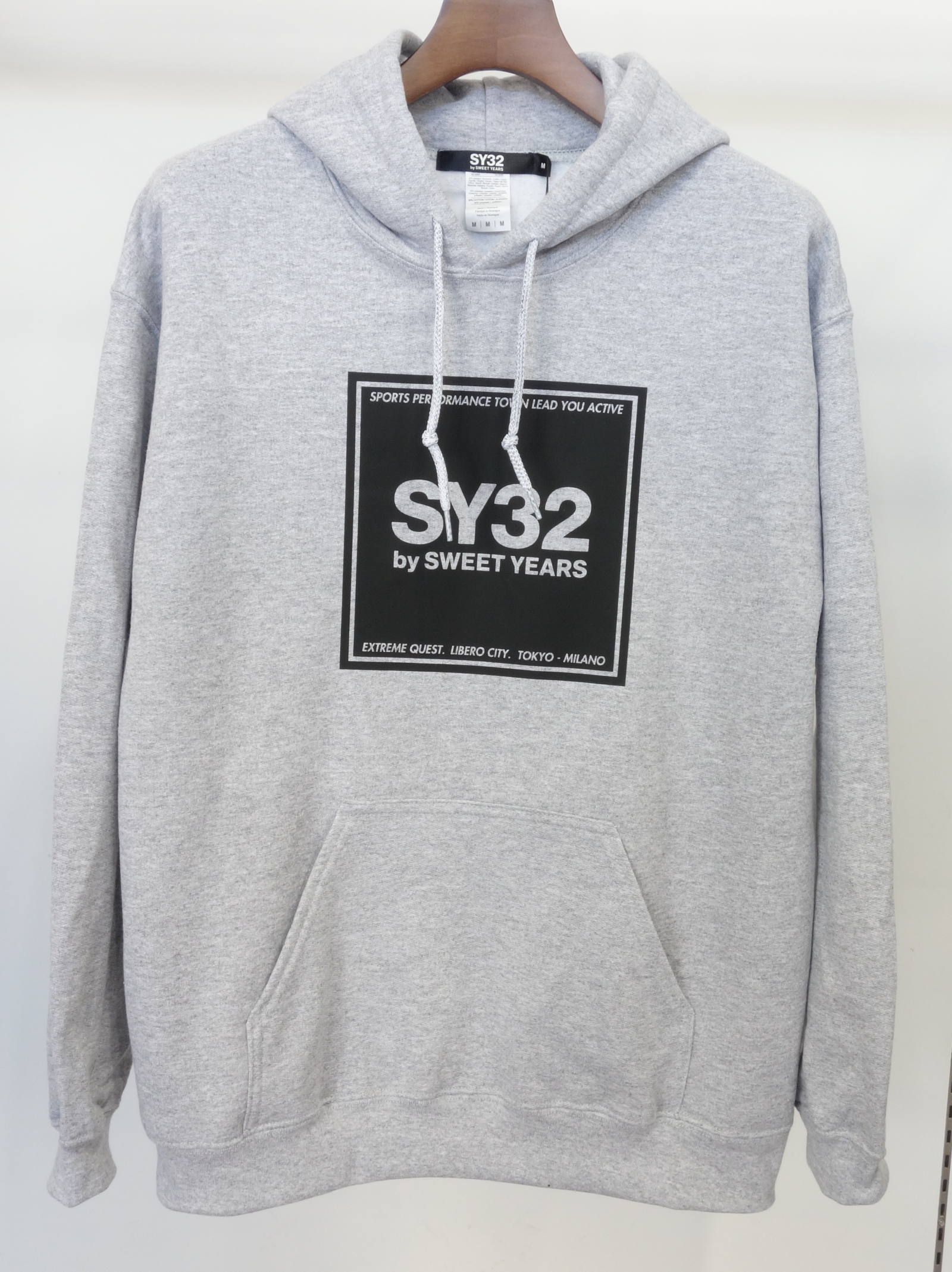 SQUARE LOGO P/O HOODIE / 9301J / パーカー