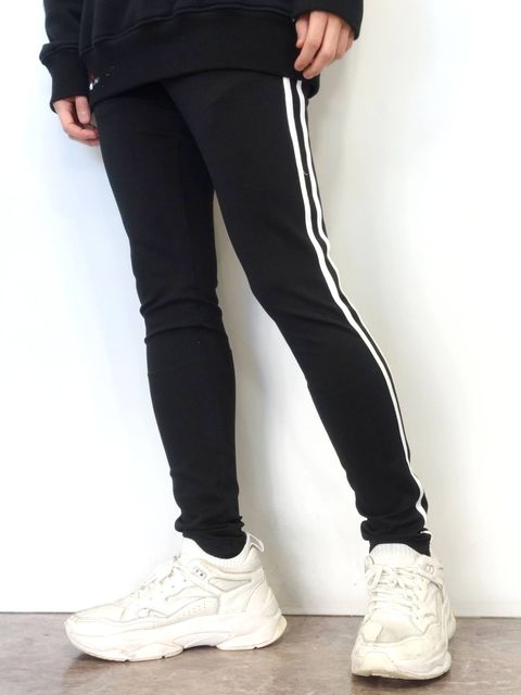 BLIND LINE PT / BASIC-ST-008 / ラインパンツ / ブラック (1月上旬入荷予定)