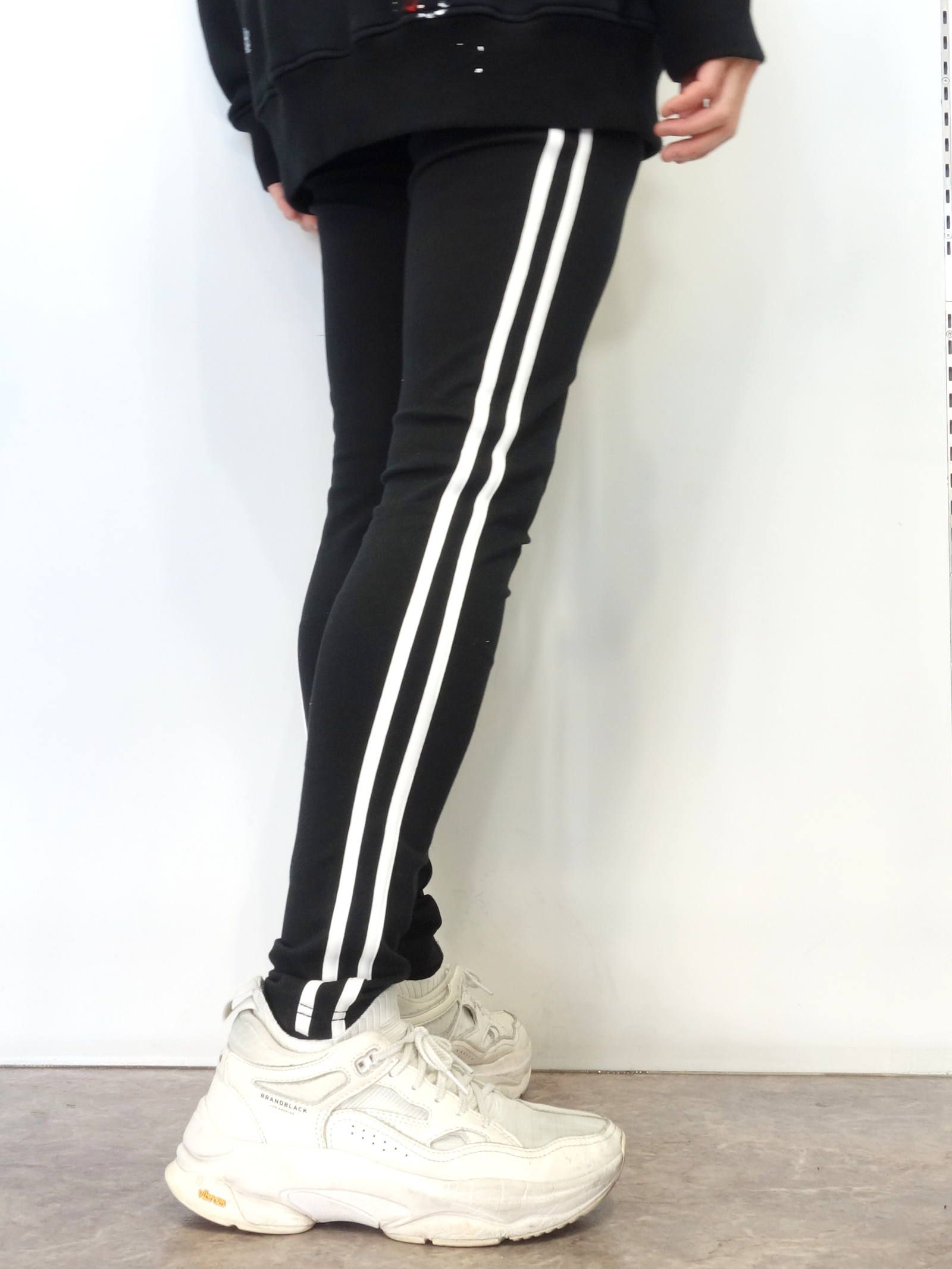 BLIND LINE PT / BASIC-ST-008 / ラインパンツ / ブラック (1月上旬入荷予定)