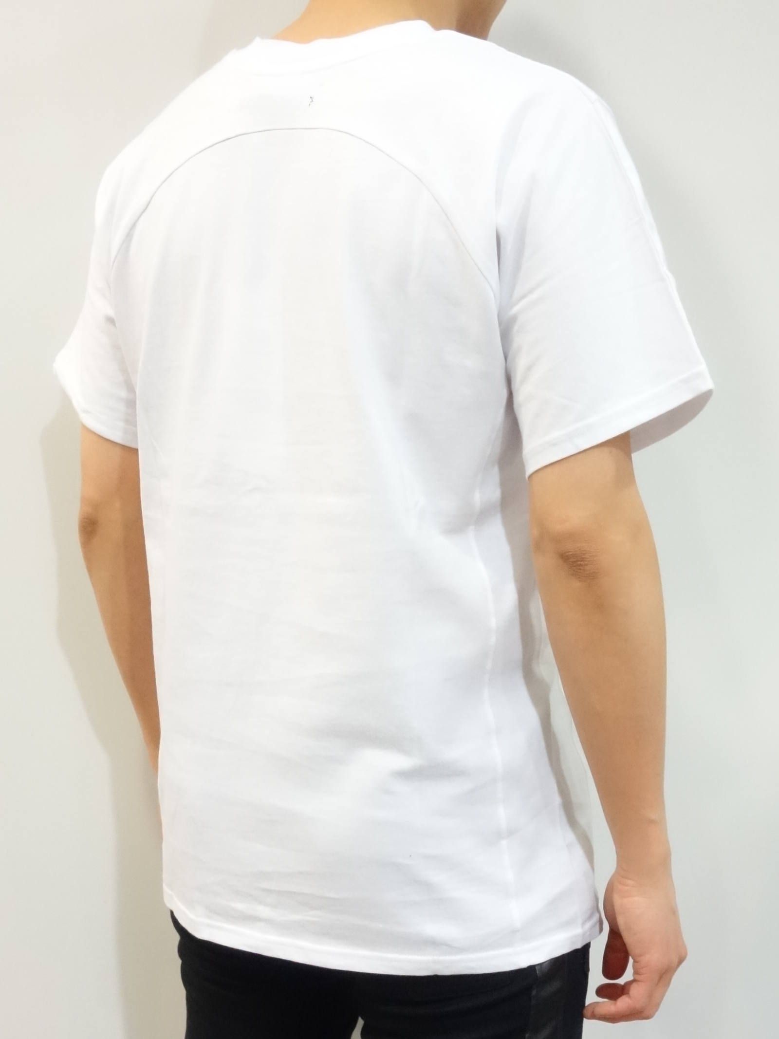 「3」ロゴ サガラVネックTシャツ / ust-20005