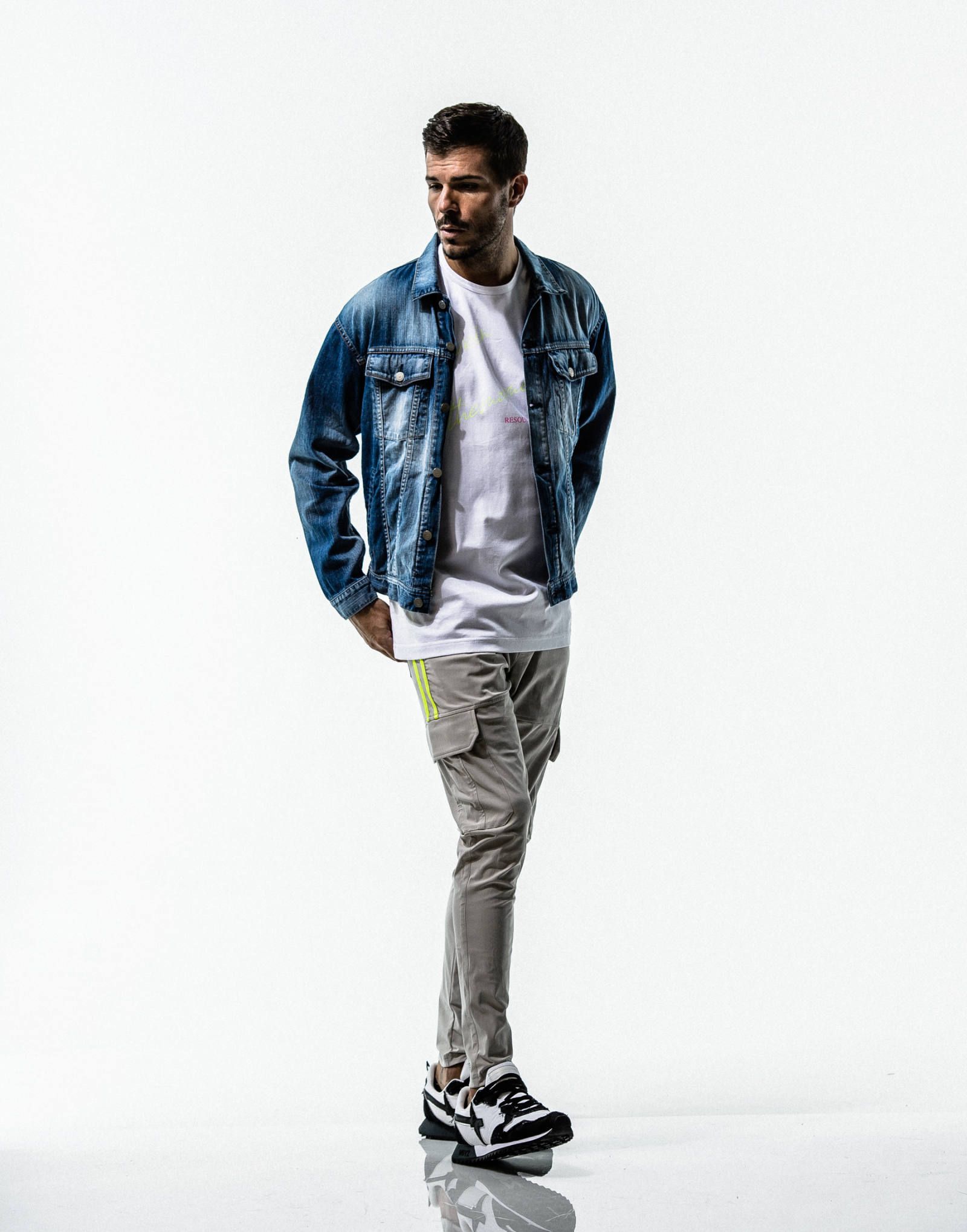 RESOUND CLOTHING - 【RUDO WEB掲載】 DROP SHOULDER 3RD SHIRT