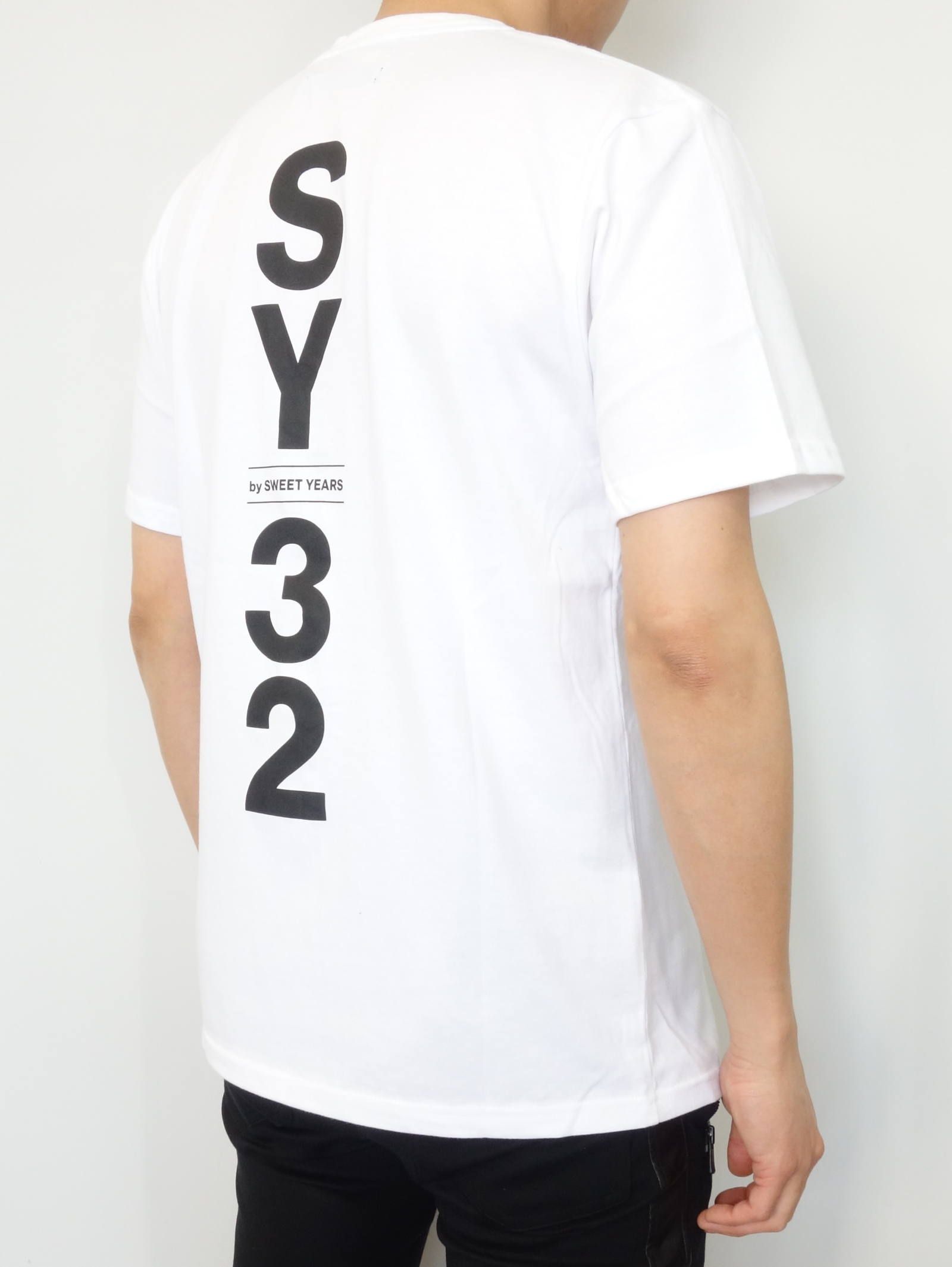 SY32 by SWEET YEARS - SHIELD LOGO TEE / TNS1722J / プリントTシャツ