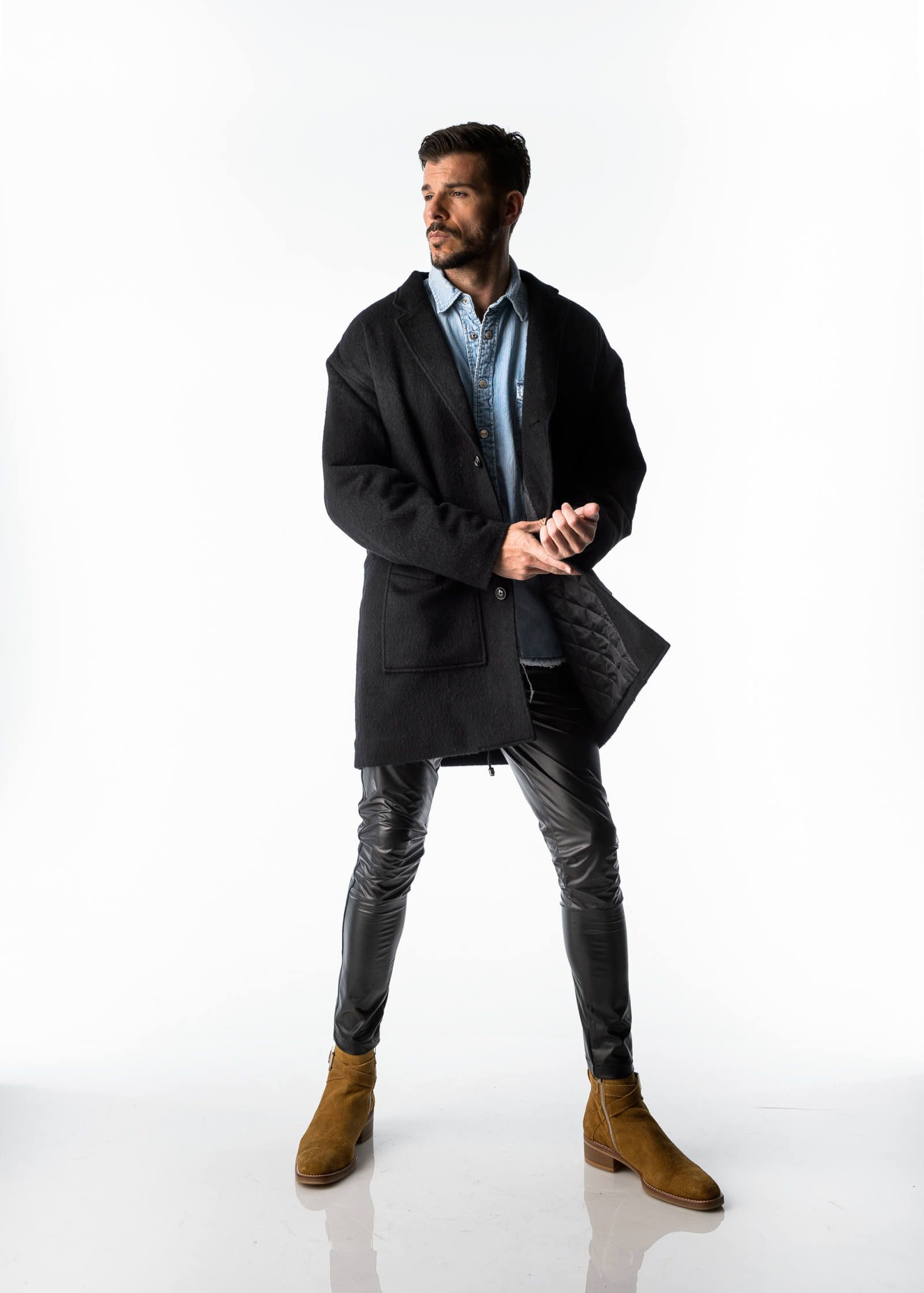 ALPACA BURRY COAT / RC17-JK-007 / オーバーサイズチェスターコート※