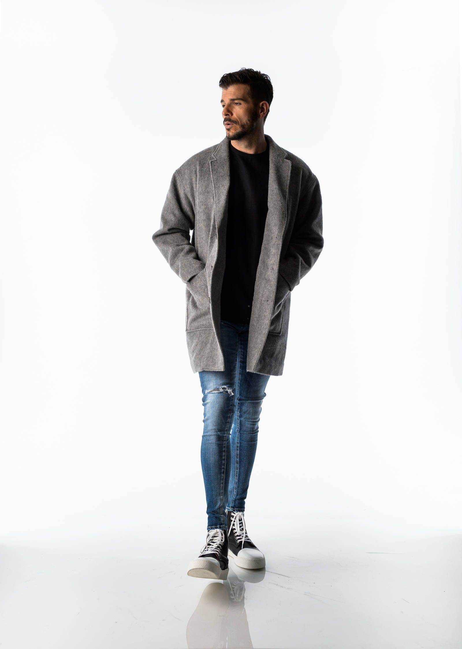 ALPACA BURRY COAT / RC17-JK-007 / オーバーサイズチェスターコート