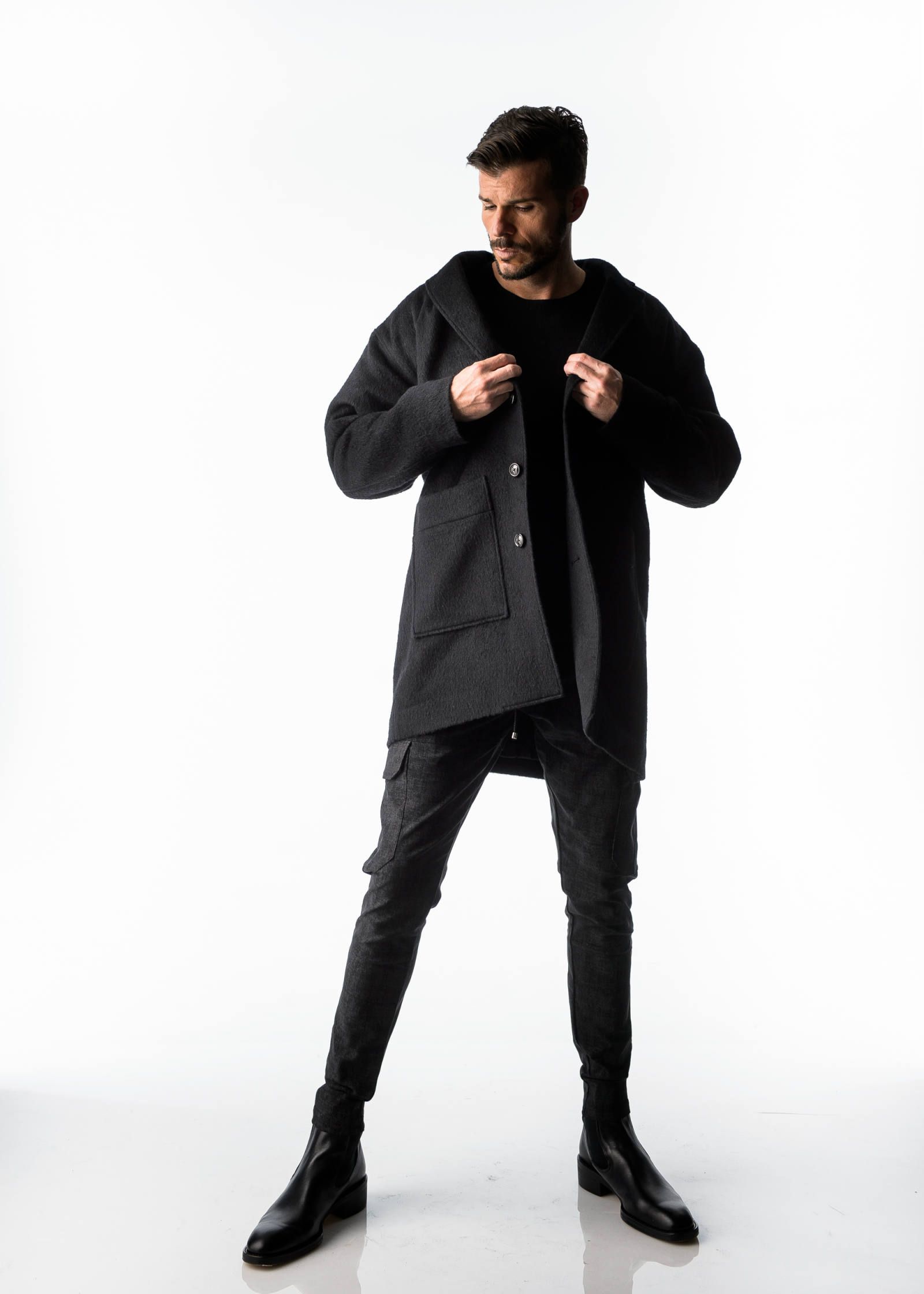 ALPACA BURRY COAT / RC17-JK-007 / オーバーサイズチェスターコート※