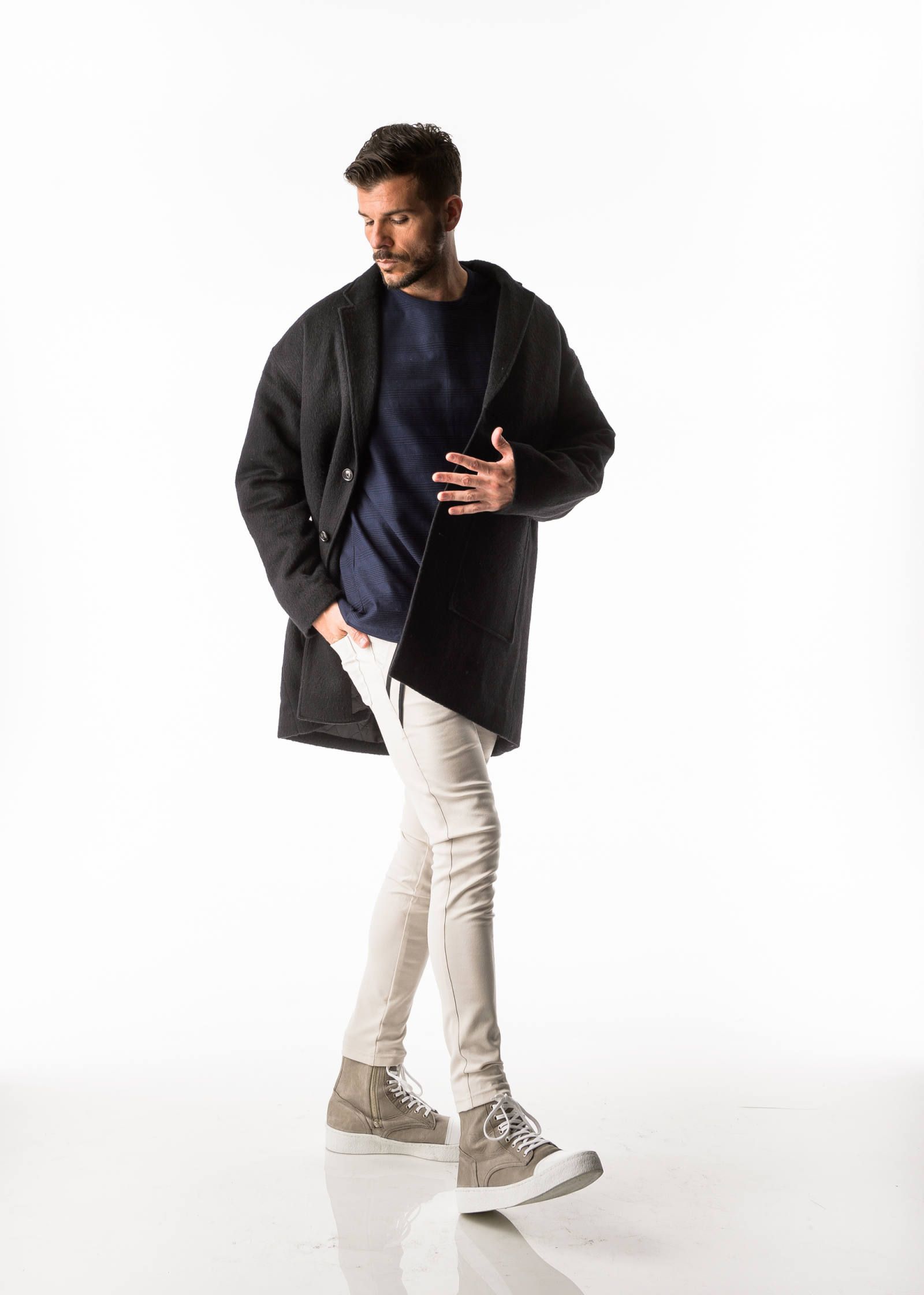 ALPACA BURRY COAT / RC17-JK-007 / オーバーサイズチェスターコート※