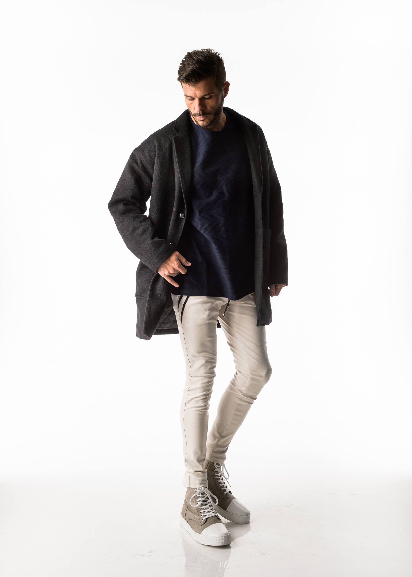 ALPACA BURRY COAT / RC17-JK-007 / オーバーサイズチェスターコート※