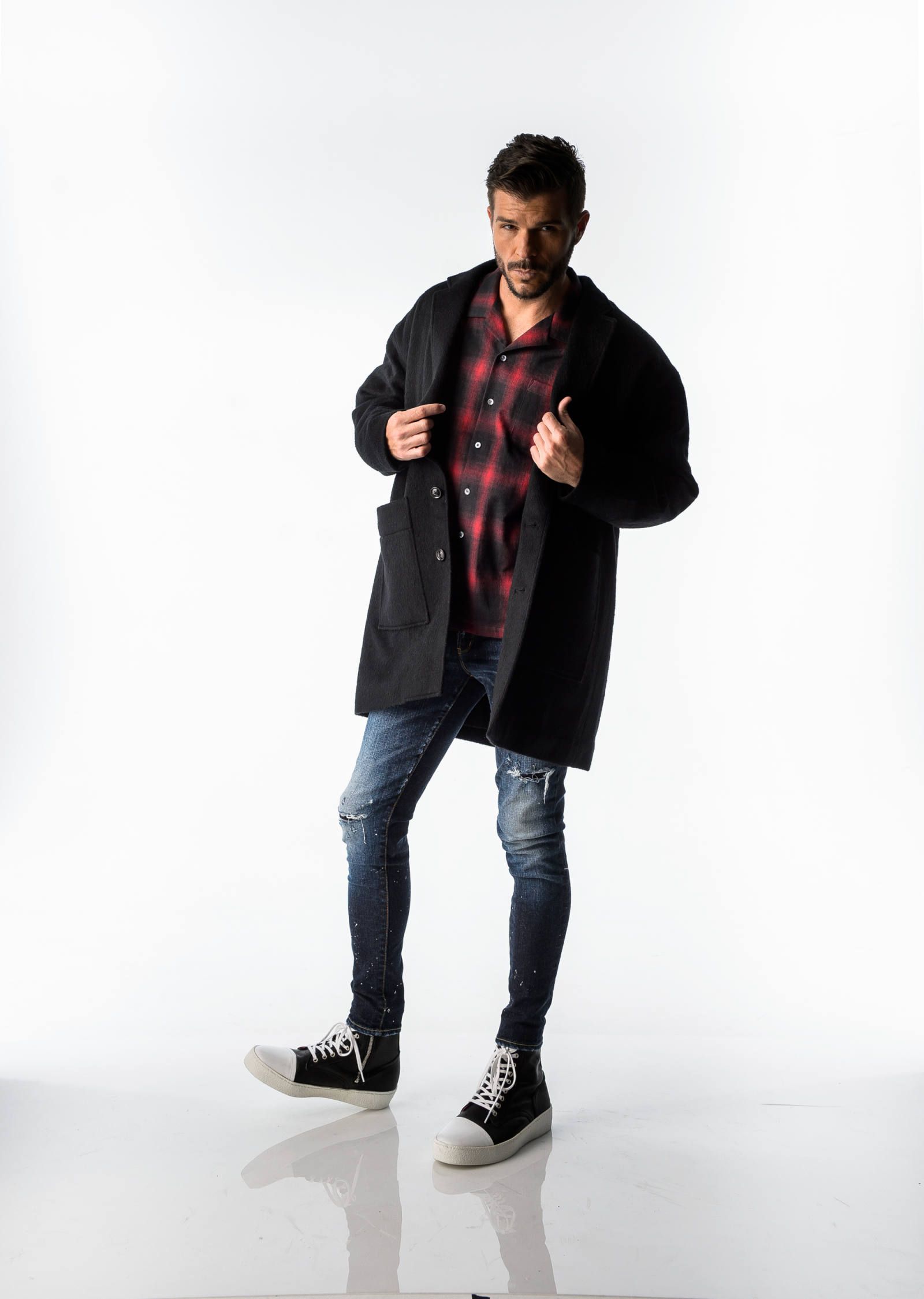 ALPACA BURRY COAT / RC17-JK-007 / オーバーサイズチェスターコート※
