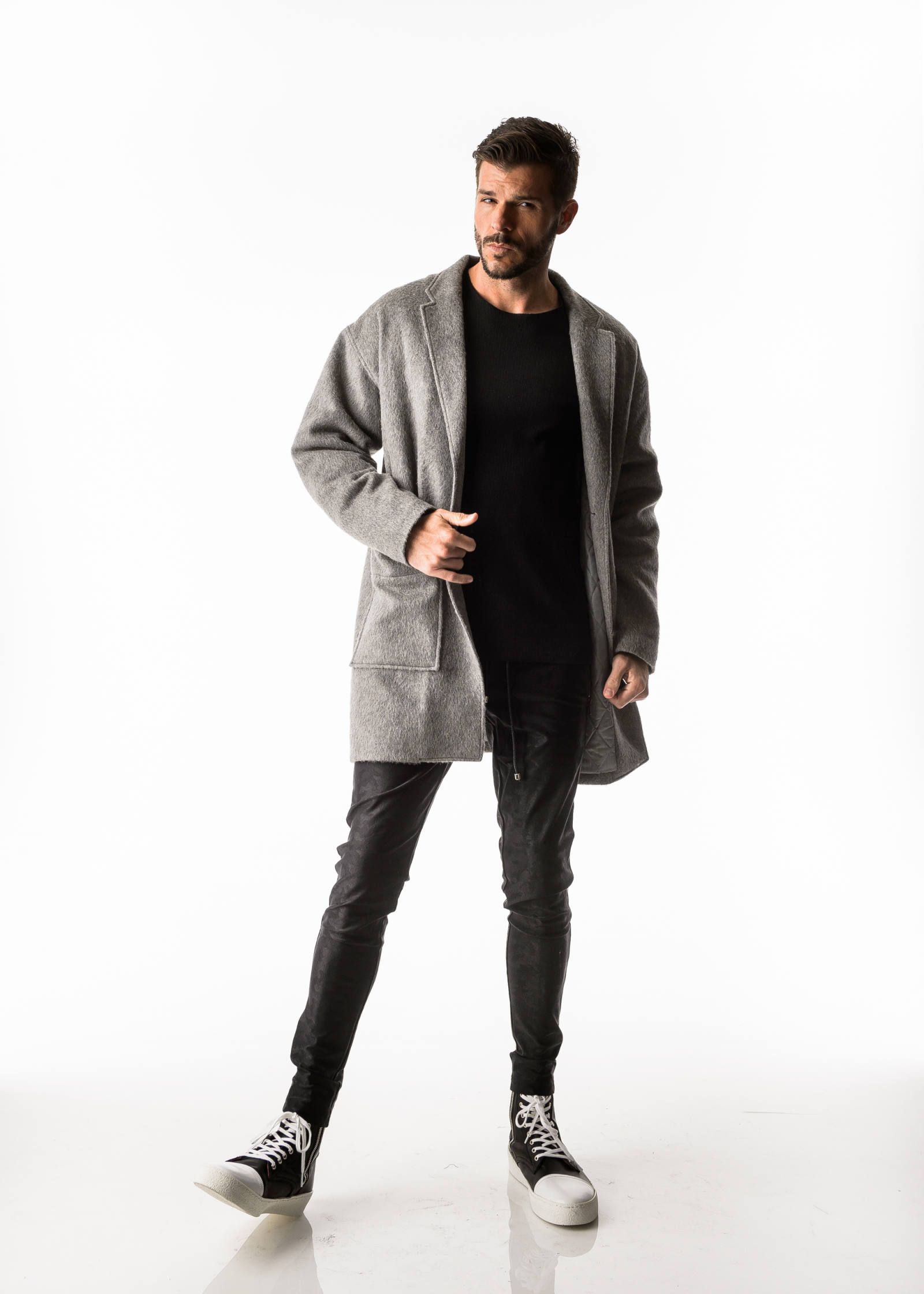 ALPACA BURRY COAT / RC17-JK-007 / オーバーサイズチェスターコート