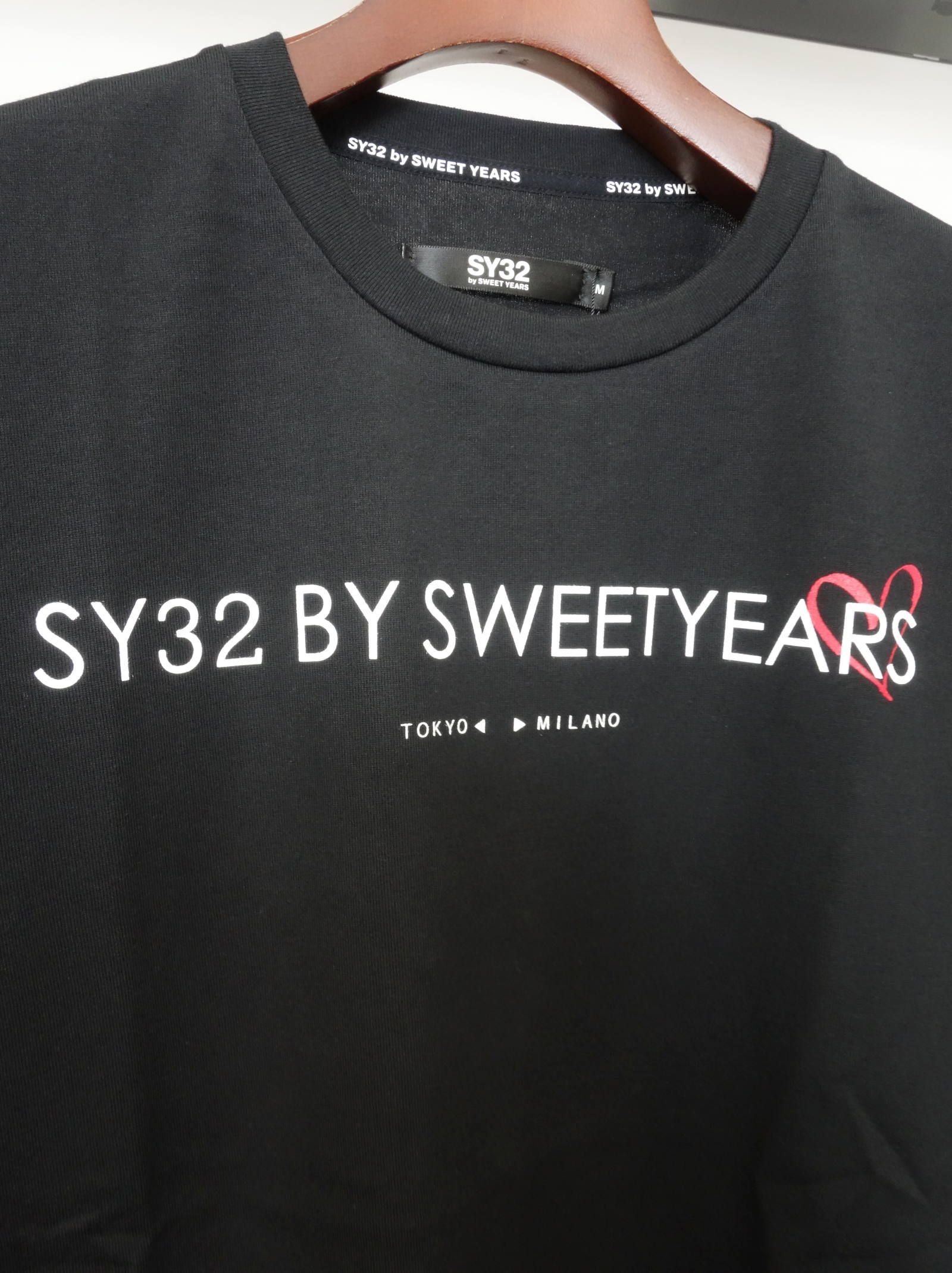 HEART SIDE LOGO TEE / TNS1736J / プリントTシャツ