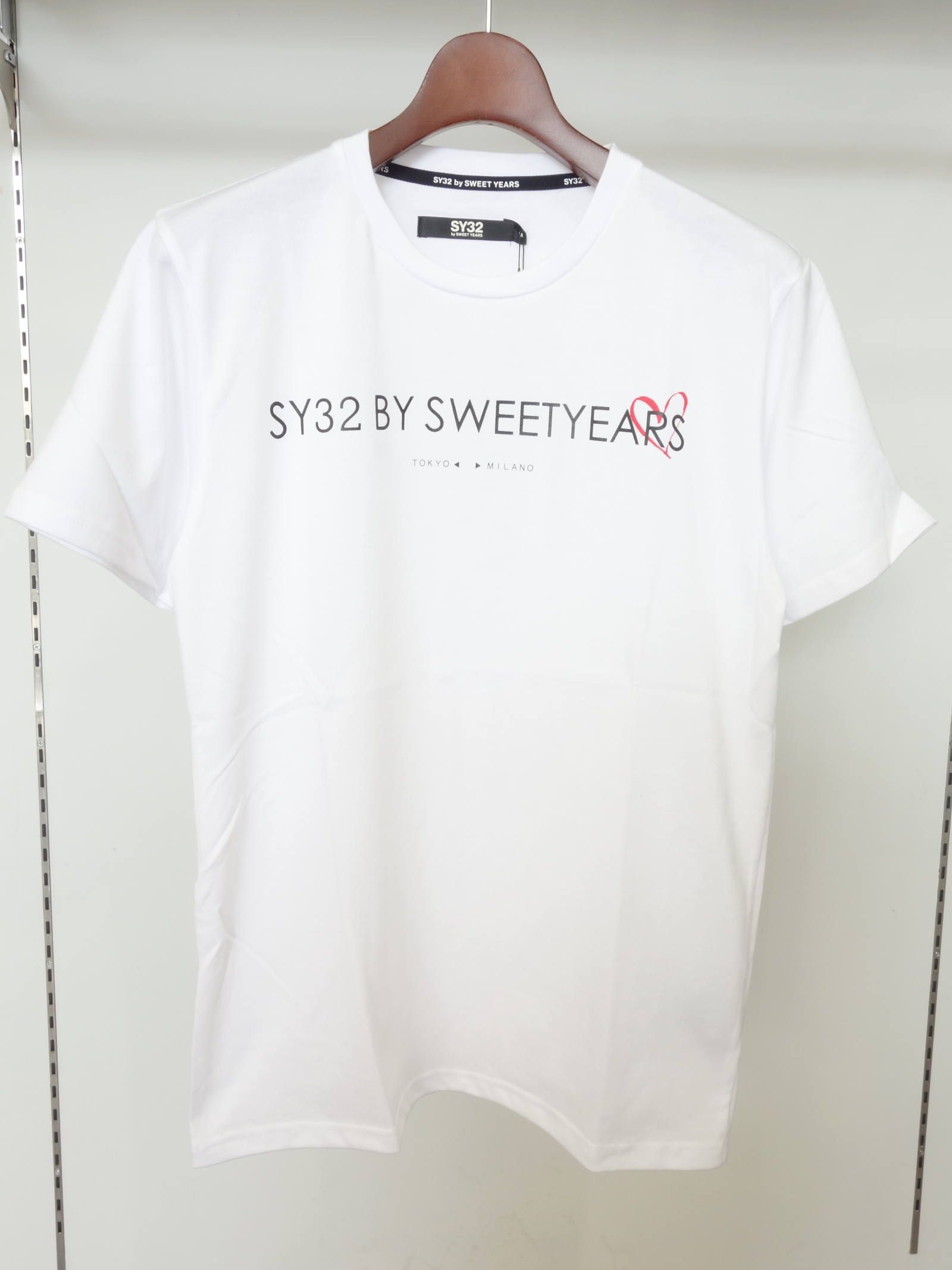HEART SIDE LOGO TEE / TNS1736J / プリントTシャツ