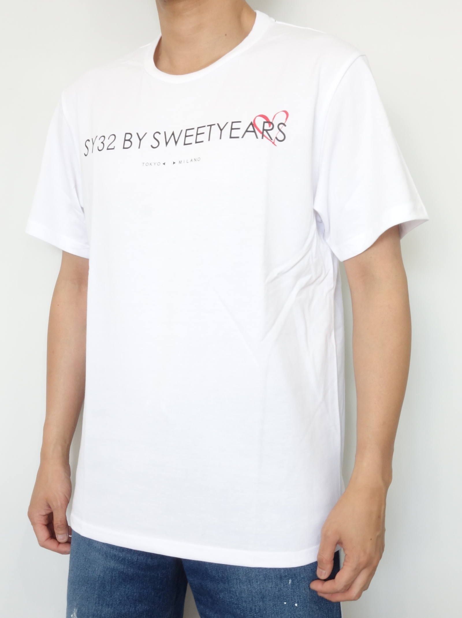 HEART SIDE LOGO TEE / TNS1736J / プリントTシャツ