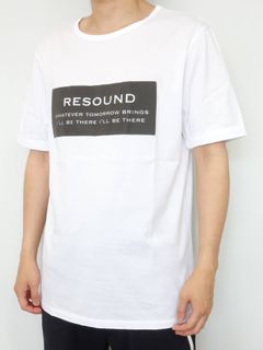 【LUKE別注モデル】 BOX LOGO ROLL UP JERSEY TEE / RC16-T-018 / ボックスロゴTシャツ