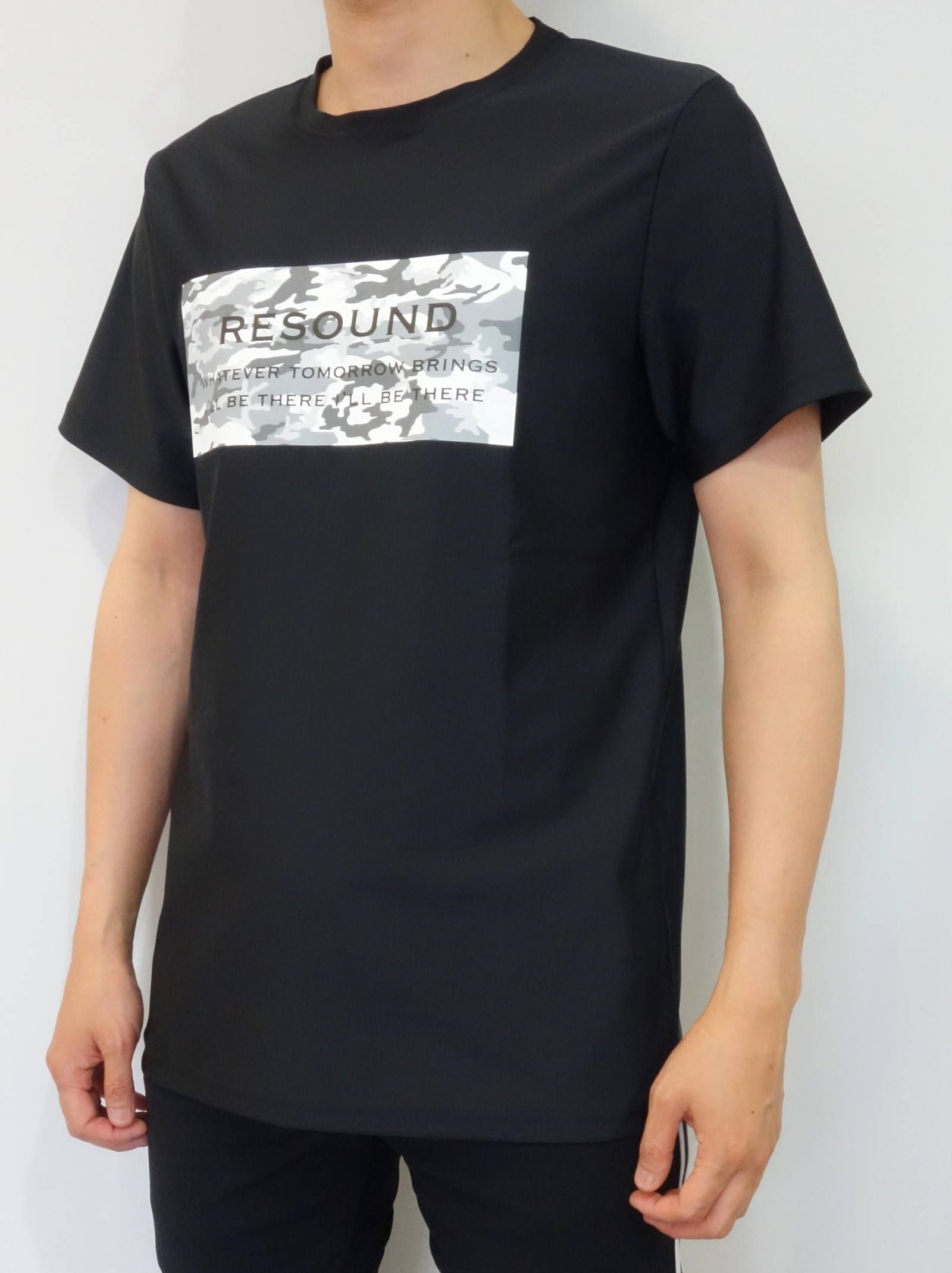 RESOUND CLOTHING - 【LUKE別注モデル】 CAMOUFLAGE BOX LOGO RUSH TEE