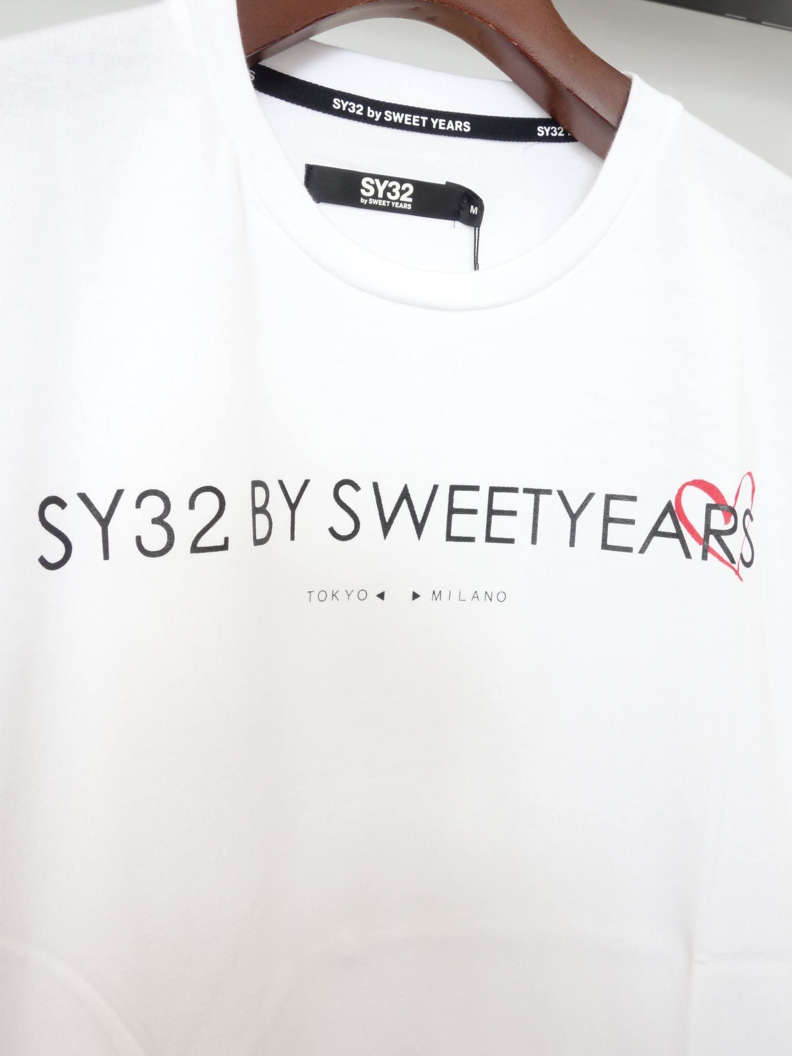 HEART SIDE LOGO TEE / TNS1736J / プリントTシャツ