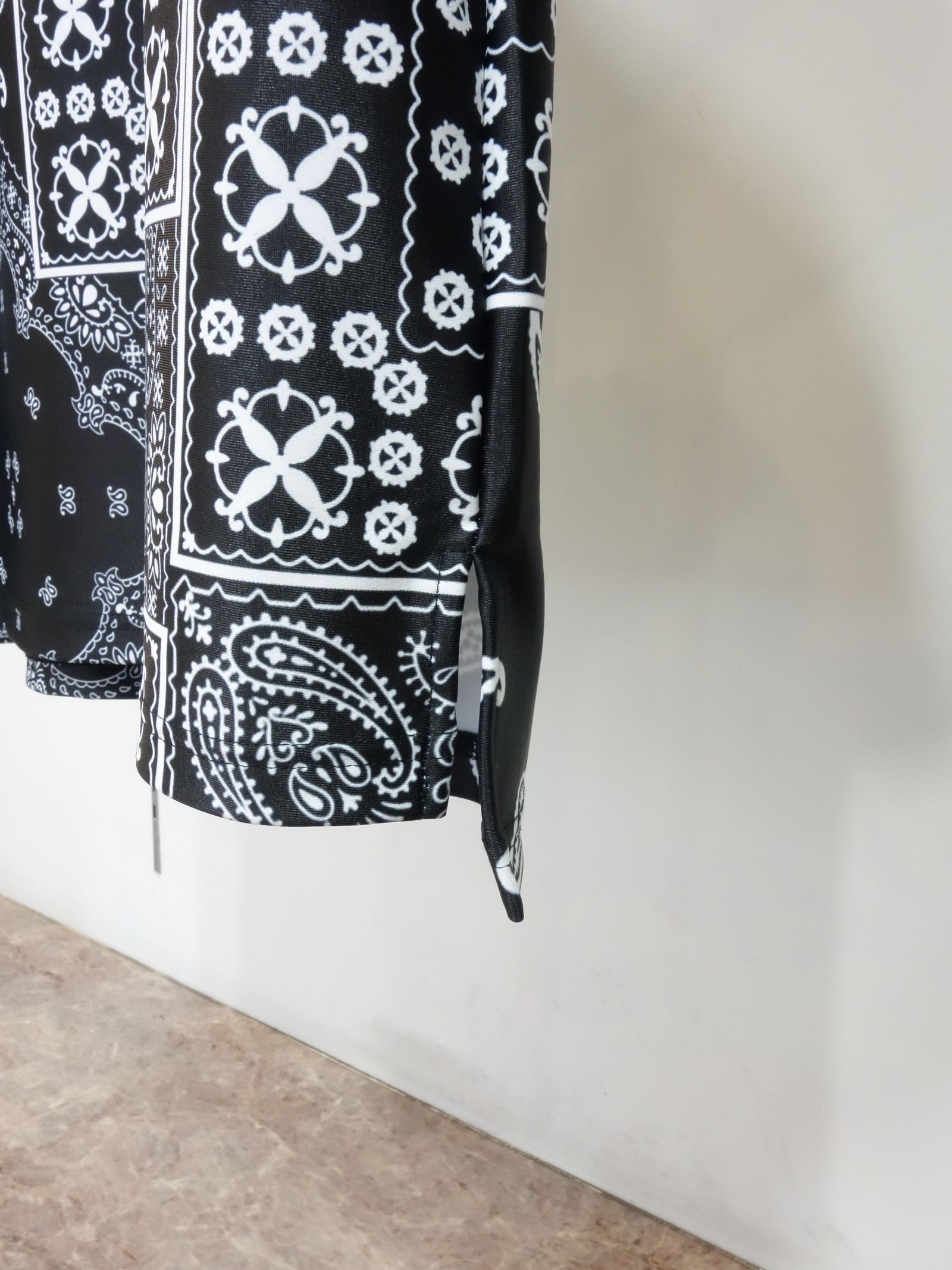 BANDANA RUSH POLO / RC21-T-005 / バンダナラッシュガードポロシャツ