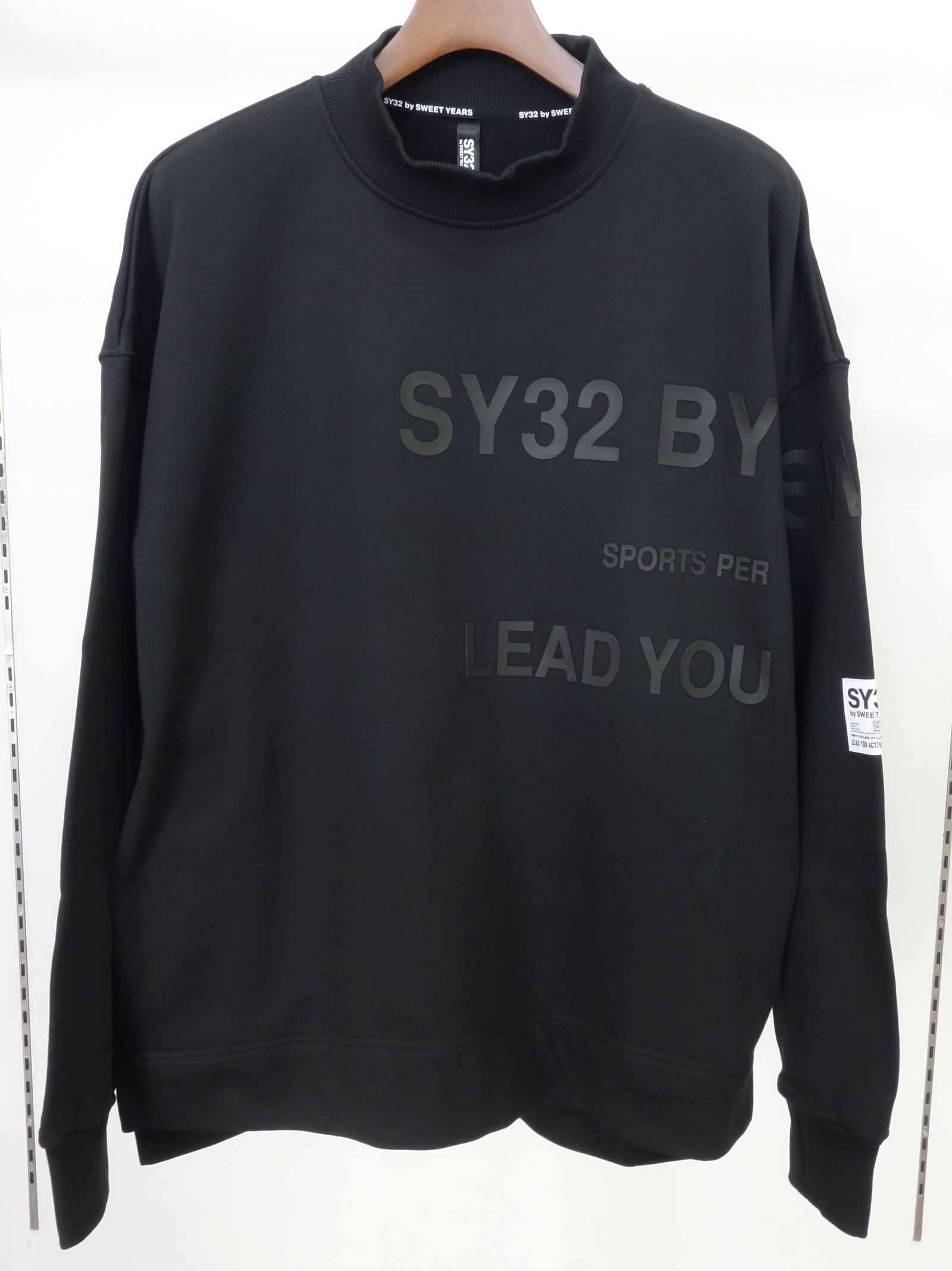 SY32 by SWEET YEARS - BIG SILHOUETTE HEAVY P/O CREW / 11514