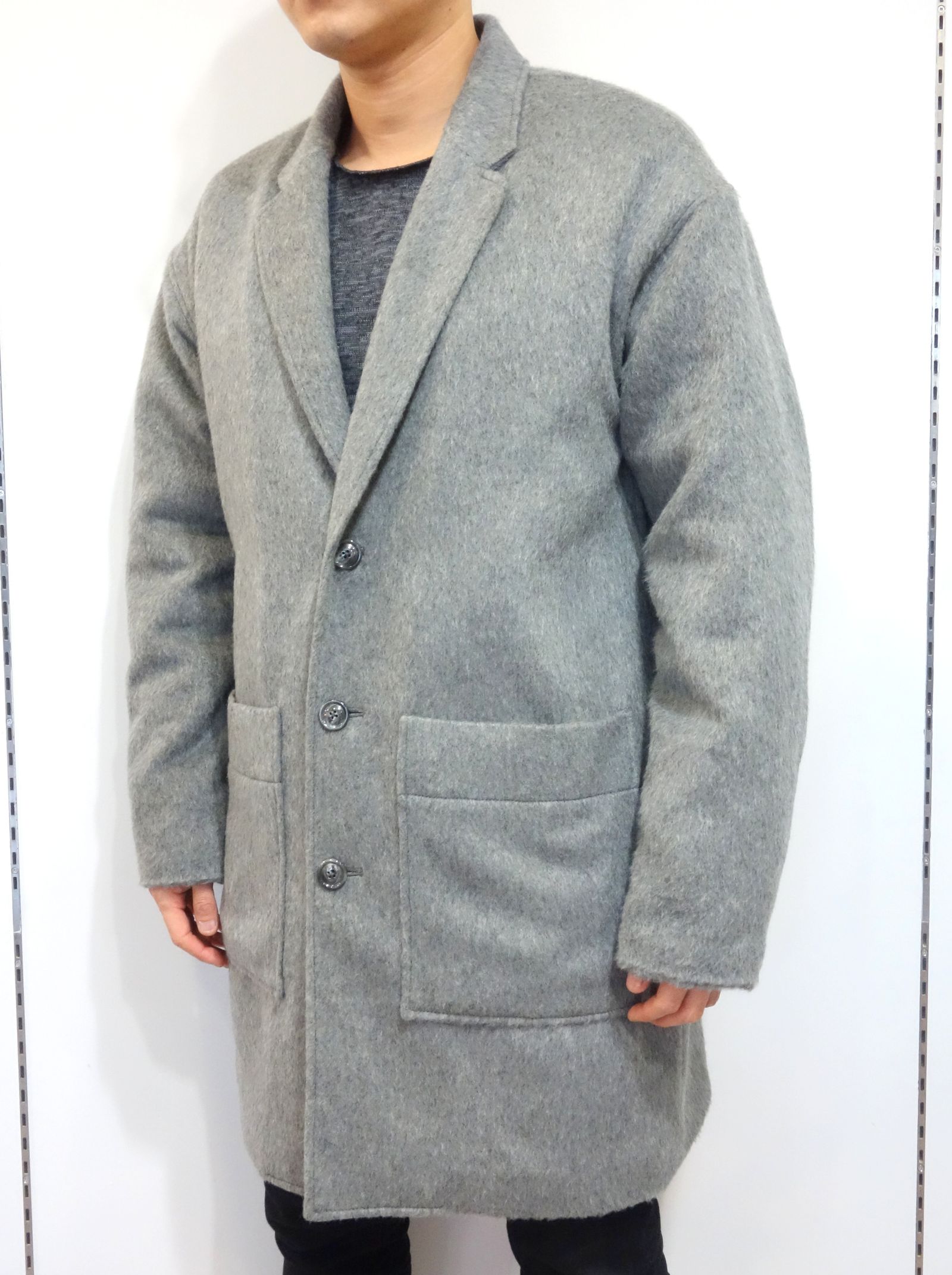 ALPACA BURRY COAT / RC17-JK-007 / オーバーサイズチェスターコート