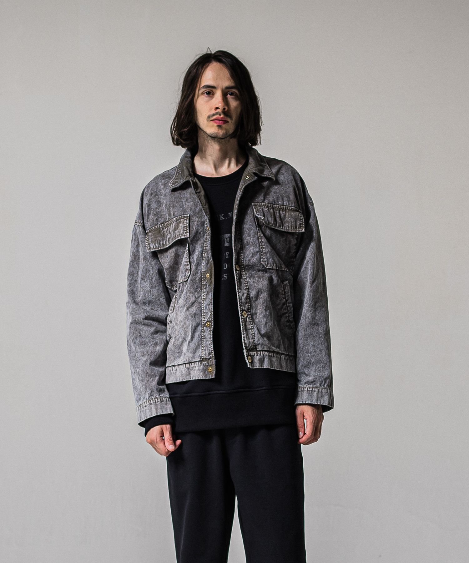 FIELD SHIRT JK / RC39-SH-004 / ミリタリーシャツジャケット / カーキ (2月中旬入荷予定)