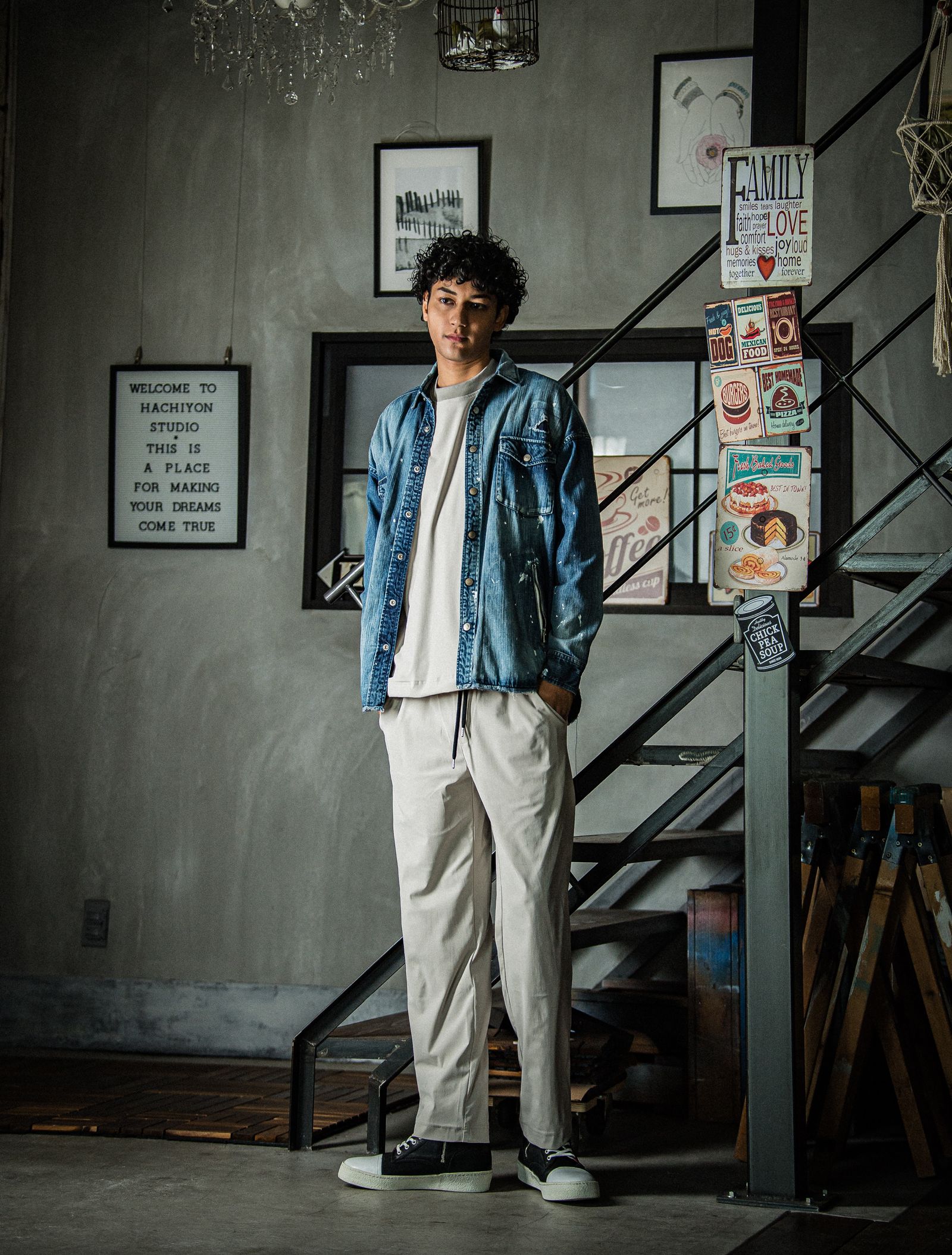 OVER DENIM SHIRTS / RC33-SH-002 / オーバーデニムシャツ / ダークインディゴ