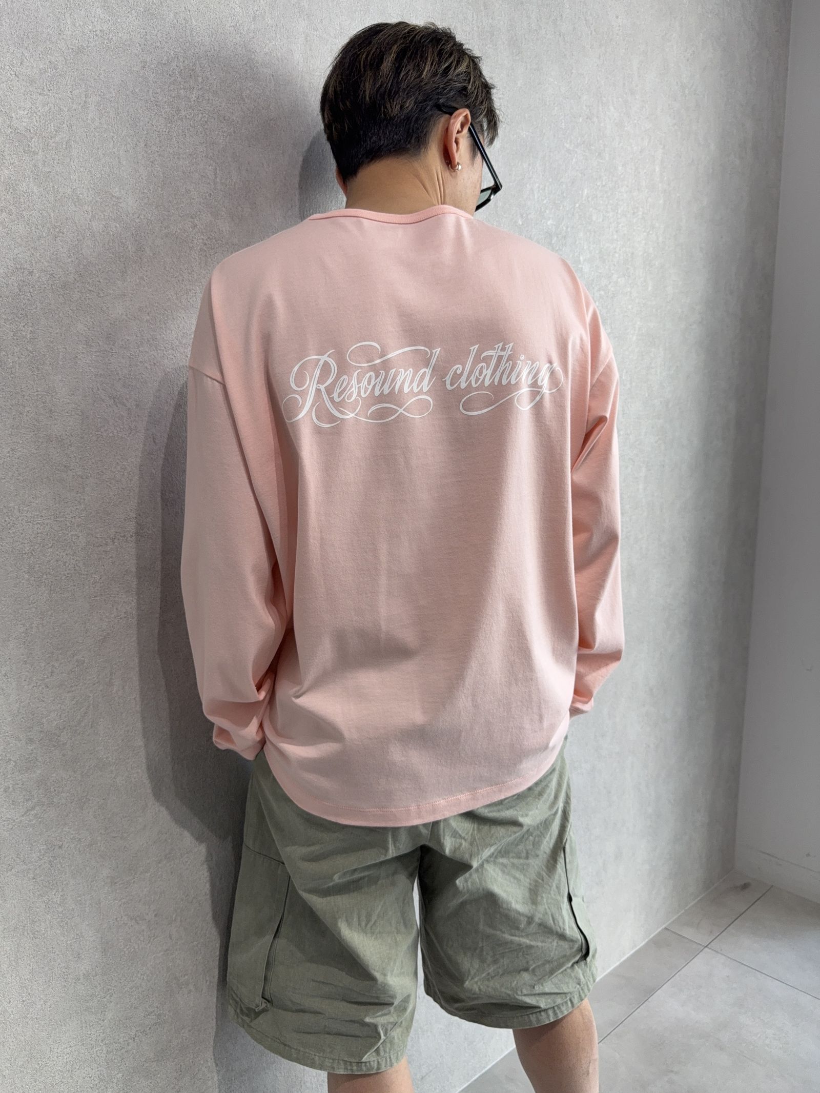より一層オシャレに見える、ロンTEE×ハーパンの合わせ