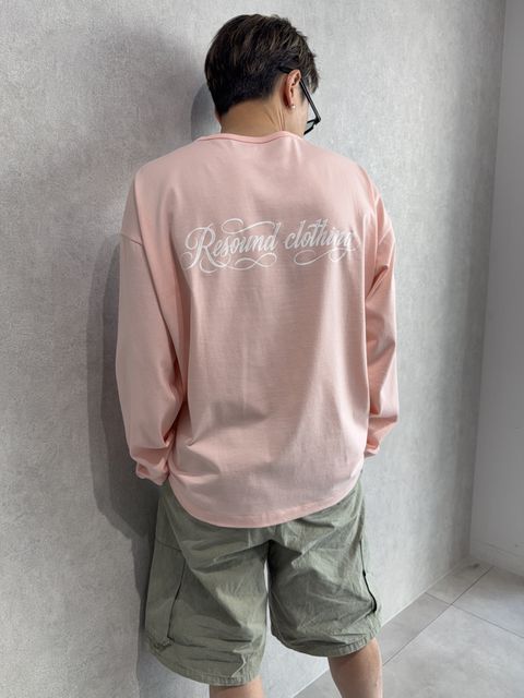 より一層オシャレに見える、ロンTEE×ハーパンの合わせ