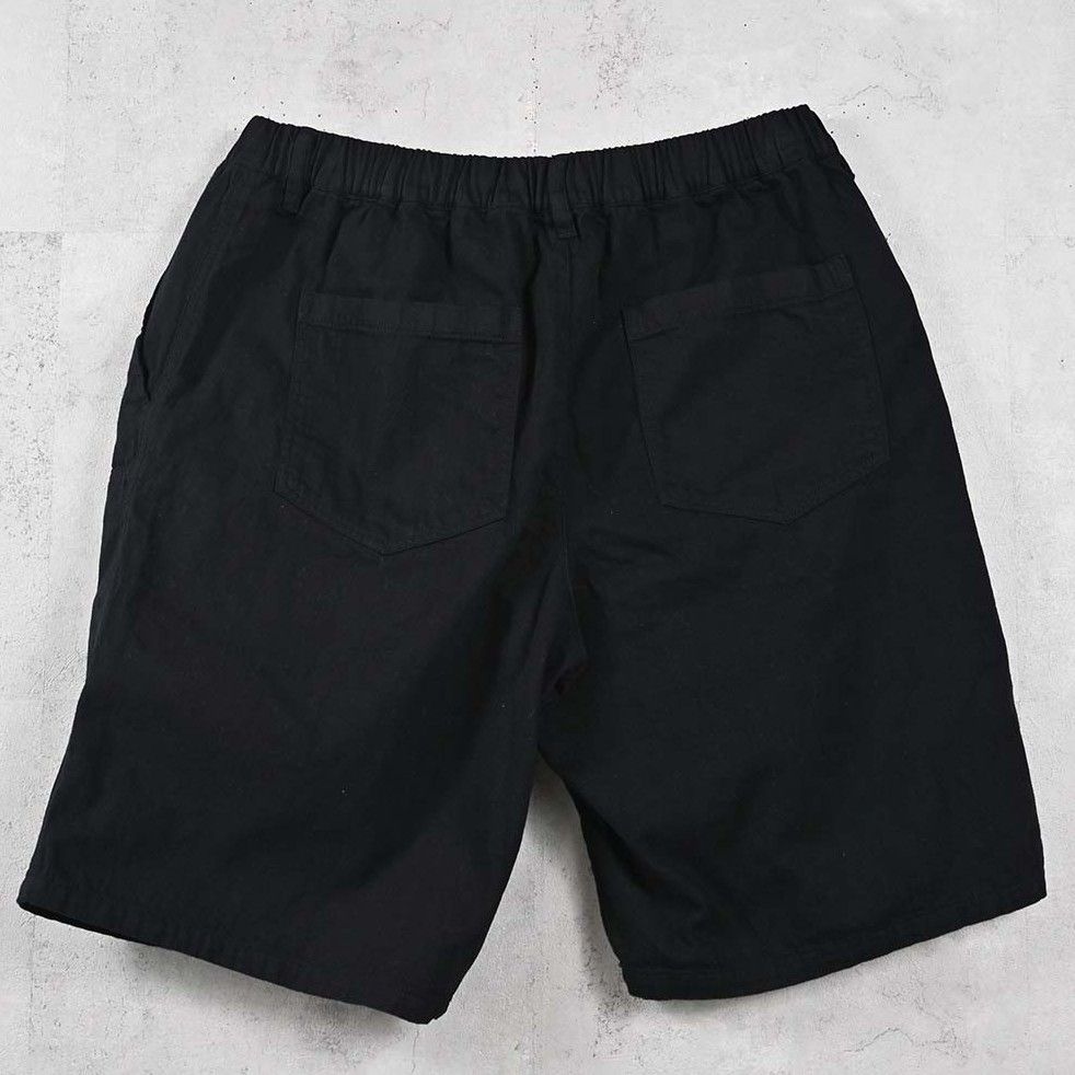DOUBLE KNEE SHORTS / RC40-HP-007 / ダブルニーデニムハーフパンツ / ブラック (6月上旬入荷予定)
