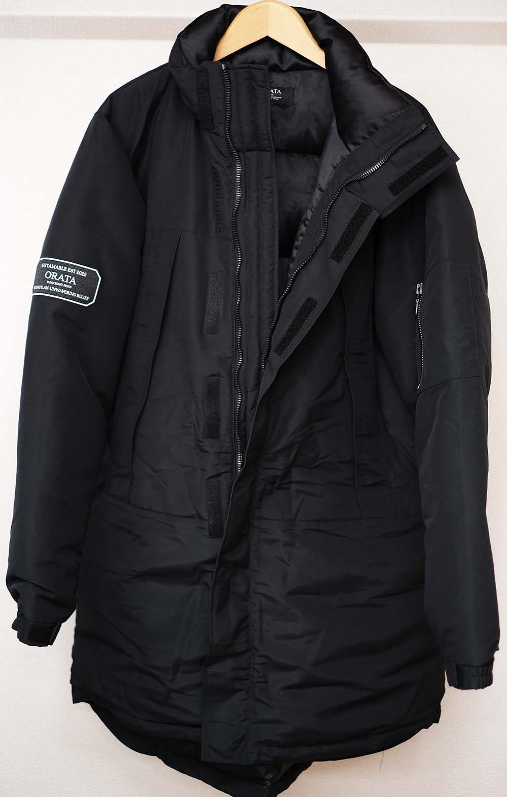 HARD TO BURN MONSTER COAT / OR1-JK-005 / モンスターダウンジャケット / ブラック (11月中旬入荷予定)