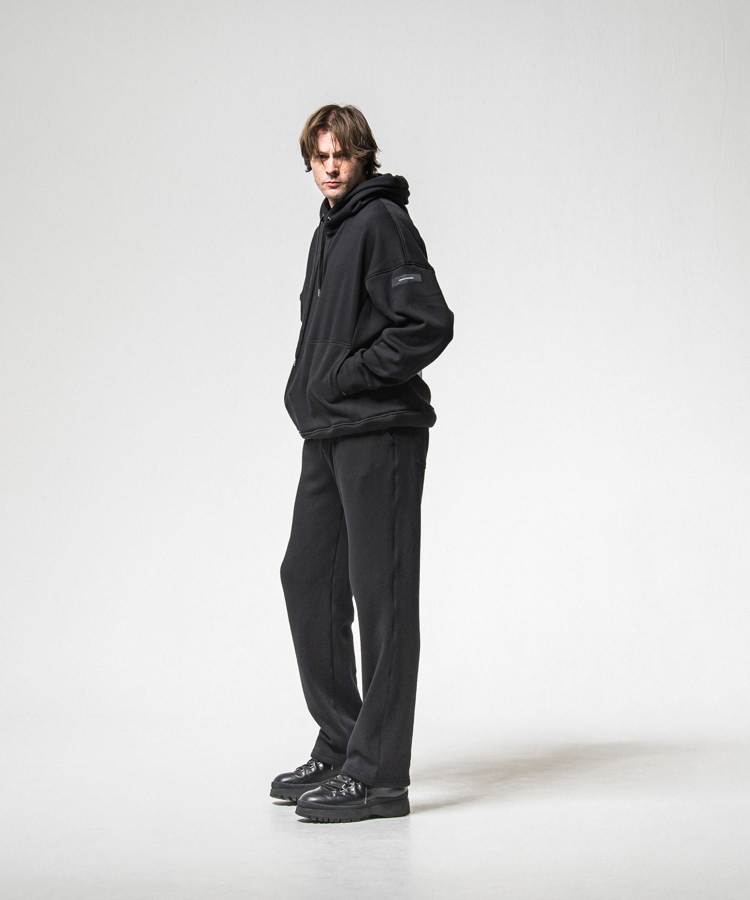 【FRIDAYコラボ】 FRIDAY OLD COVER VELOURS FLEECE TRAINER / RCF1-C-001 / 裏起毛FRIDAYオールドカバートレーナー / ブラック (11月上旬入荷予定)
