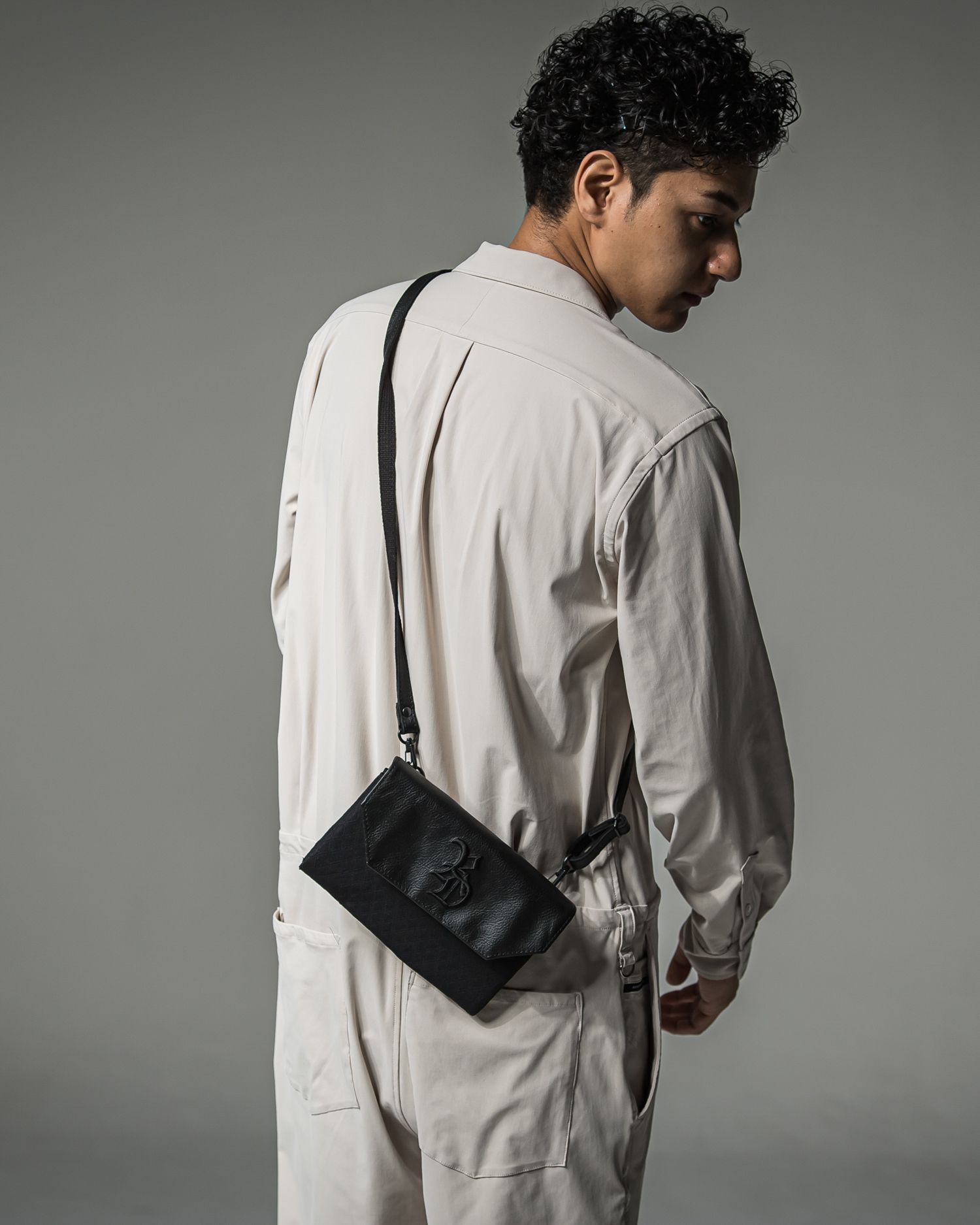 DECADE CLUTCH WALLET SHOULDER BAG / RC37-BAG-001RD / クラッチウォレットショルダーバッグ / ブラック (9月上旬入荷予定)