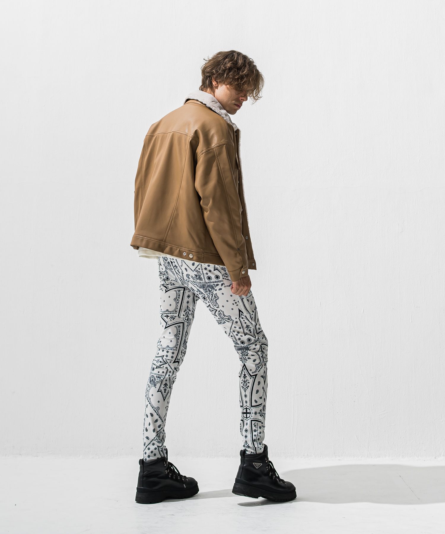 JOHNSON LINE PT / RC42-ST-009 / ジョンソンラインパンツ / クロスホワイト (1月上旬入荷予定)