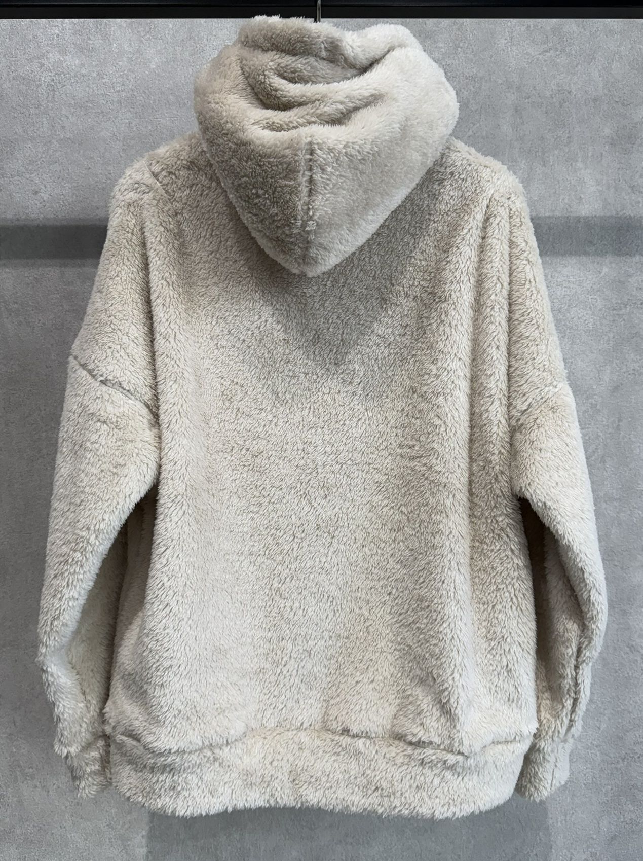 BOA ZIP LOOSE HOODIE / RC38-C-007 / ボアジップパーカー / ブラウン