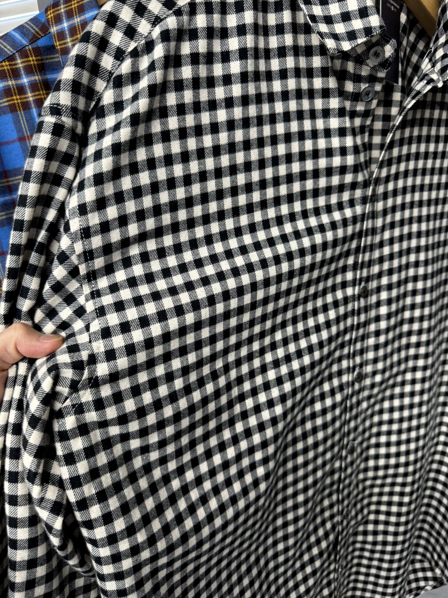 FLANNEL JACK SHIRTS / RC42-SH-001 / オーバーサイズフランネルチェックシャツ / ギンガム (1月上旬入荷予定)