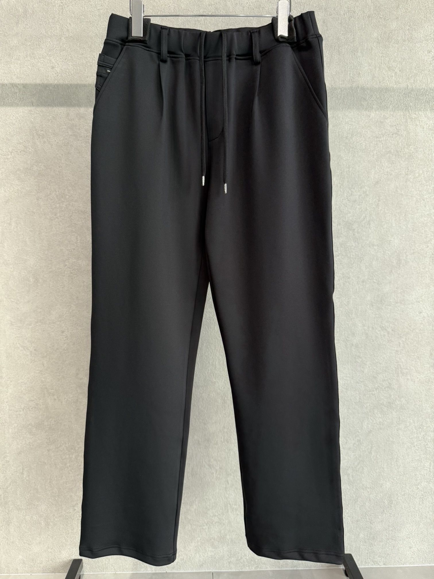 CHRIS EASY WIDE TUCK PANTS / RC37-ST-016WT / ワイドタックパンツ / ブラック